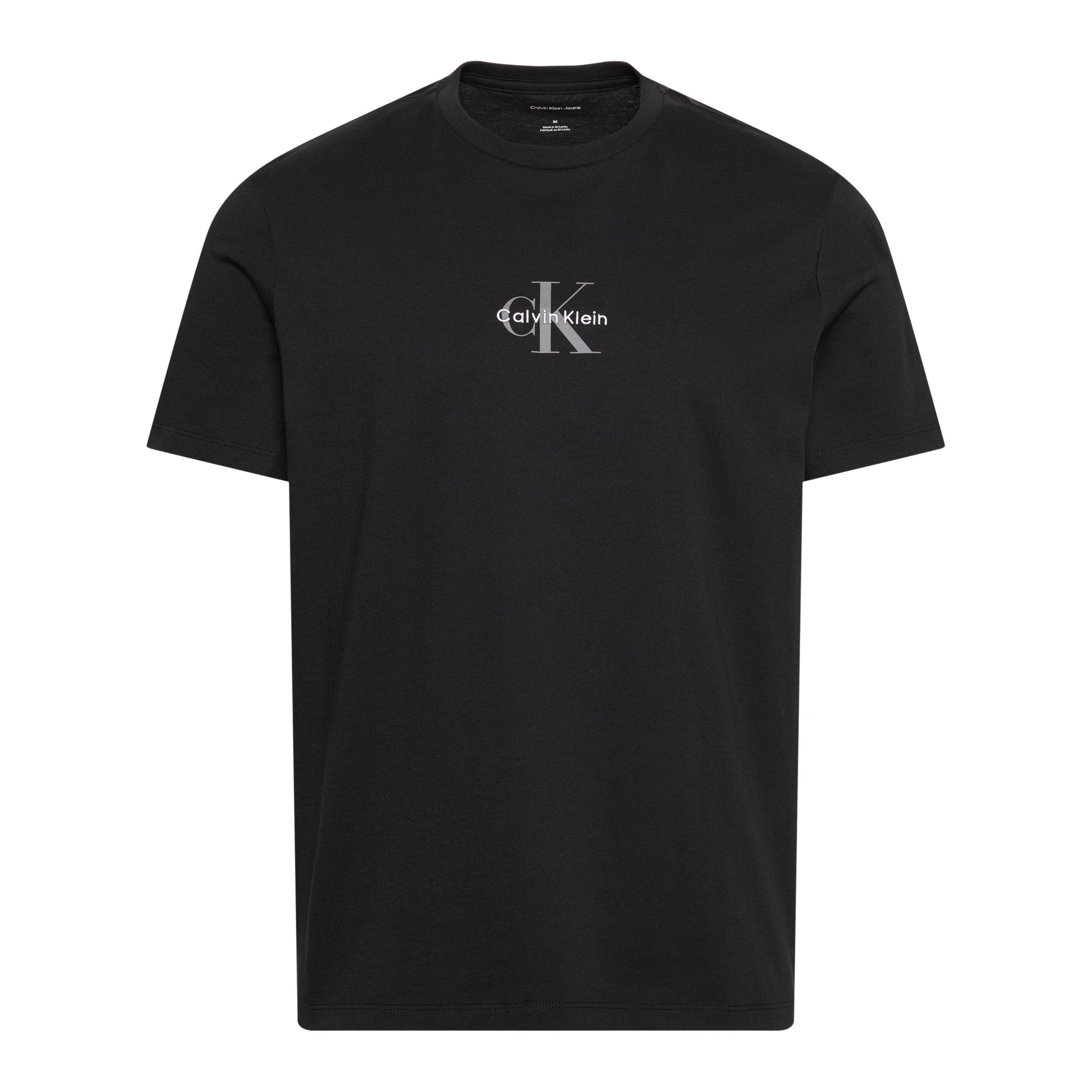 Calvin Klein Jeans Men's Mlogo Graphic T-Shirt - Black - 2XL