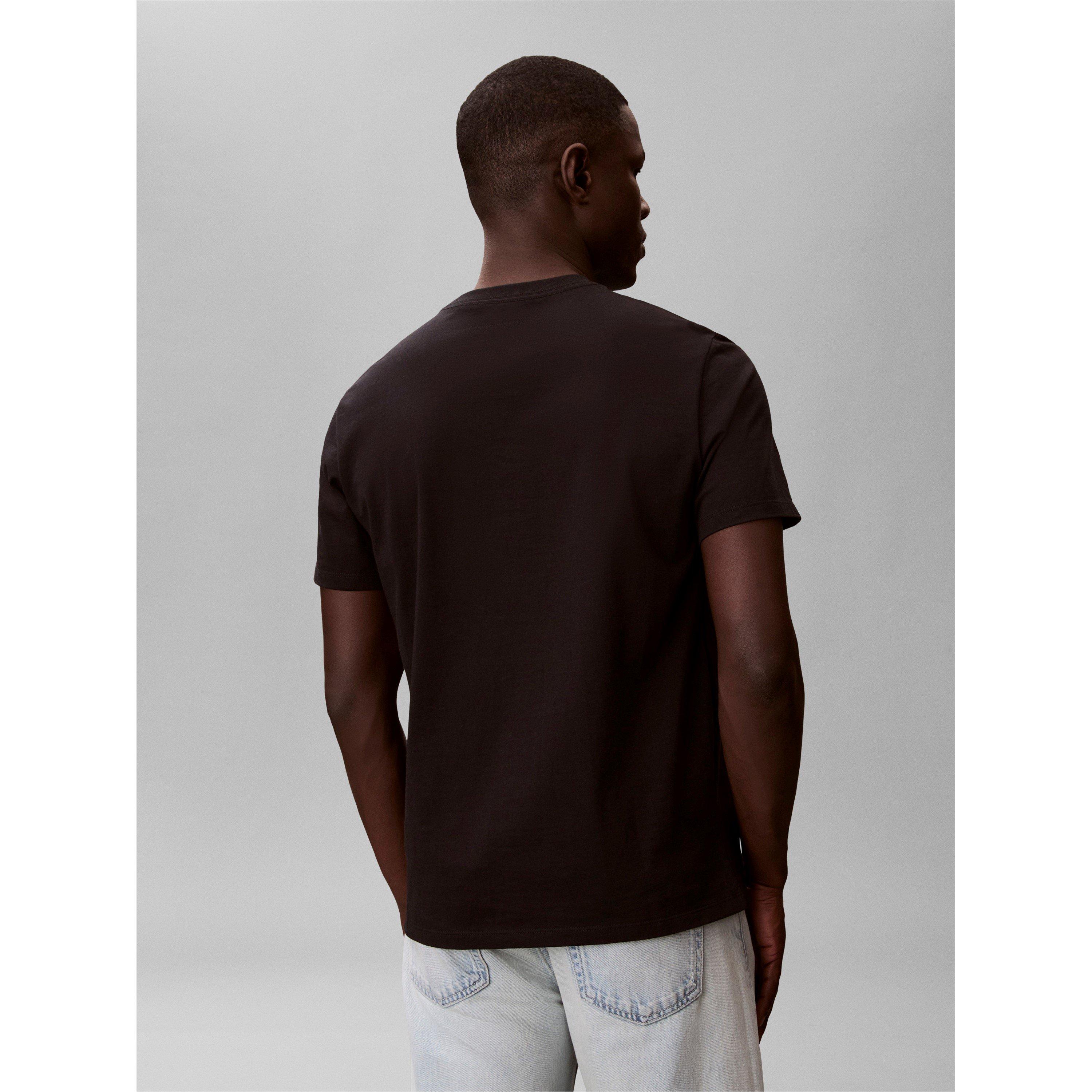 Schwarz - Calvin Klein Jeans - Men's Mlogo Graphic T-Shirt - 5
