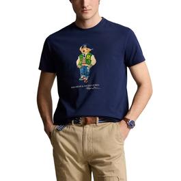 Polo Ralph Lauren Classic Fit Polo Bear Jersey T Shirt