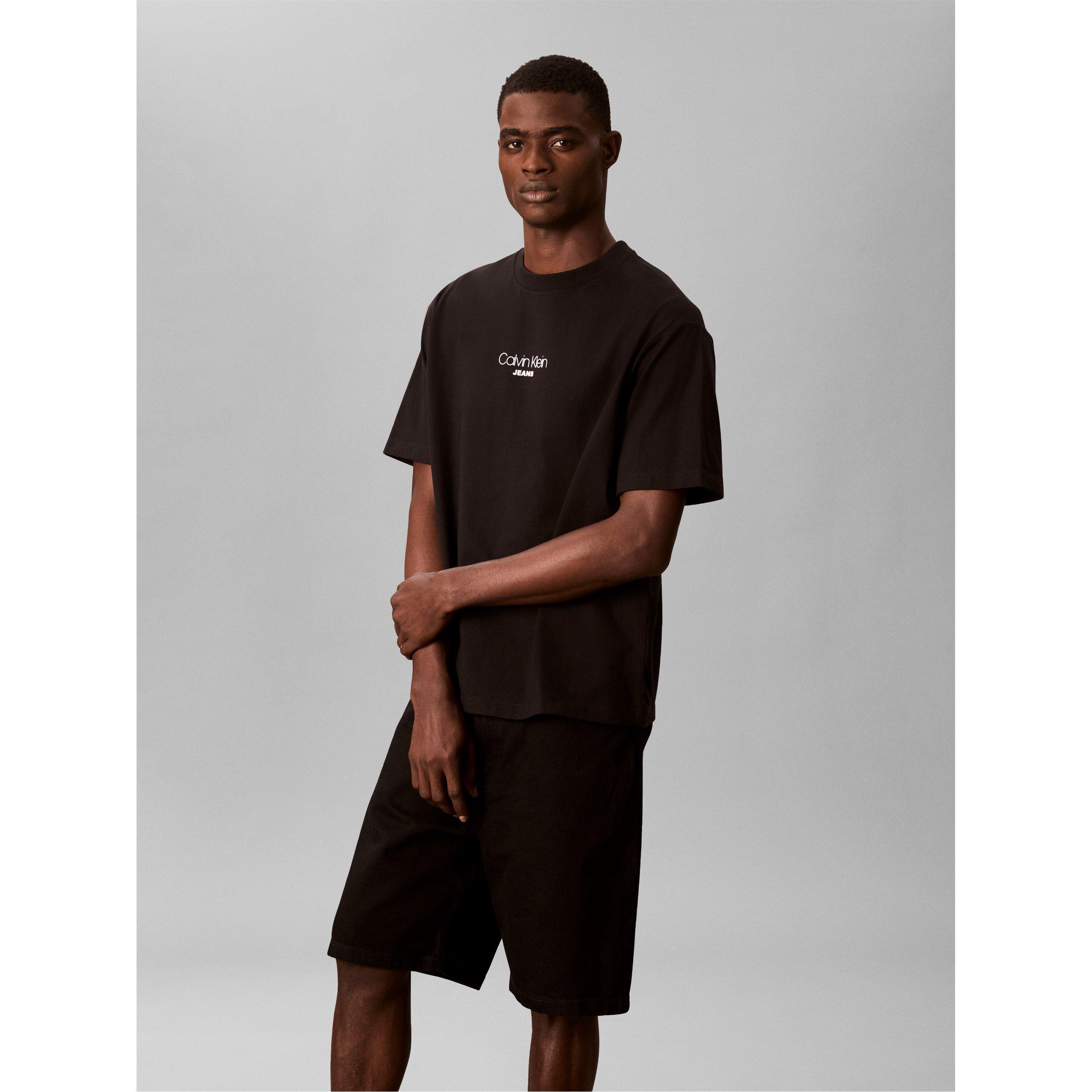 Black - Calvin Klein Jeans - Men's Regular Fit T-Shirt - 2