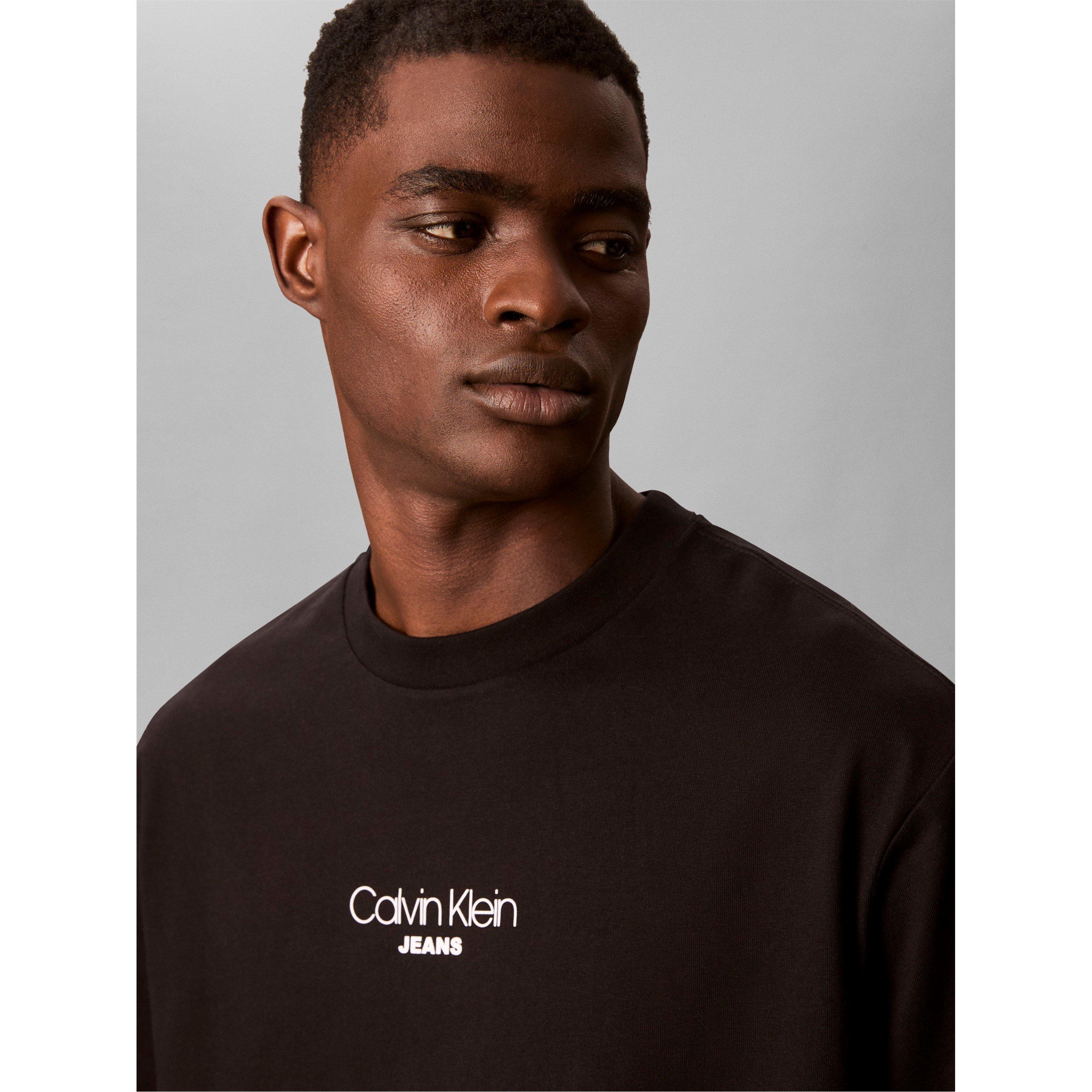 Black - Calvin Klein Jeans - Men's Regular Fit T-Shirt - 4