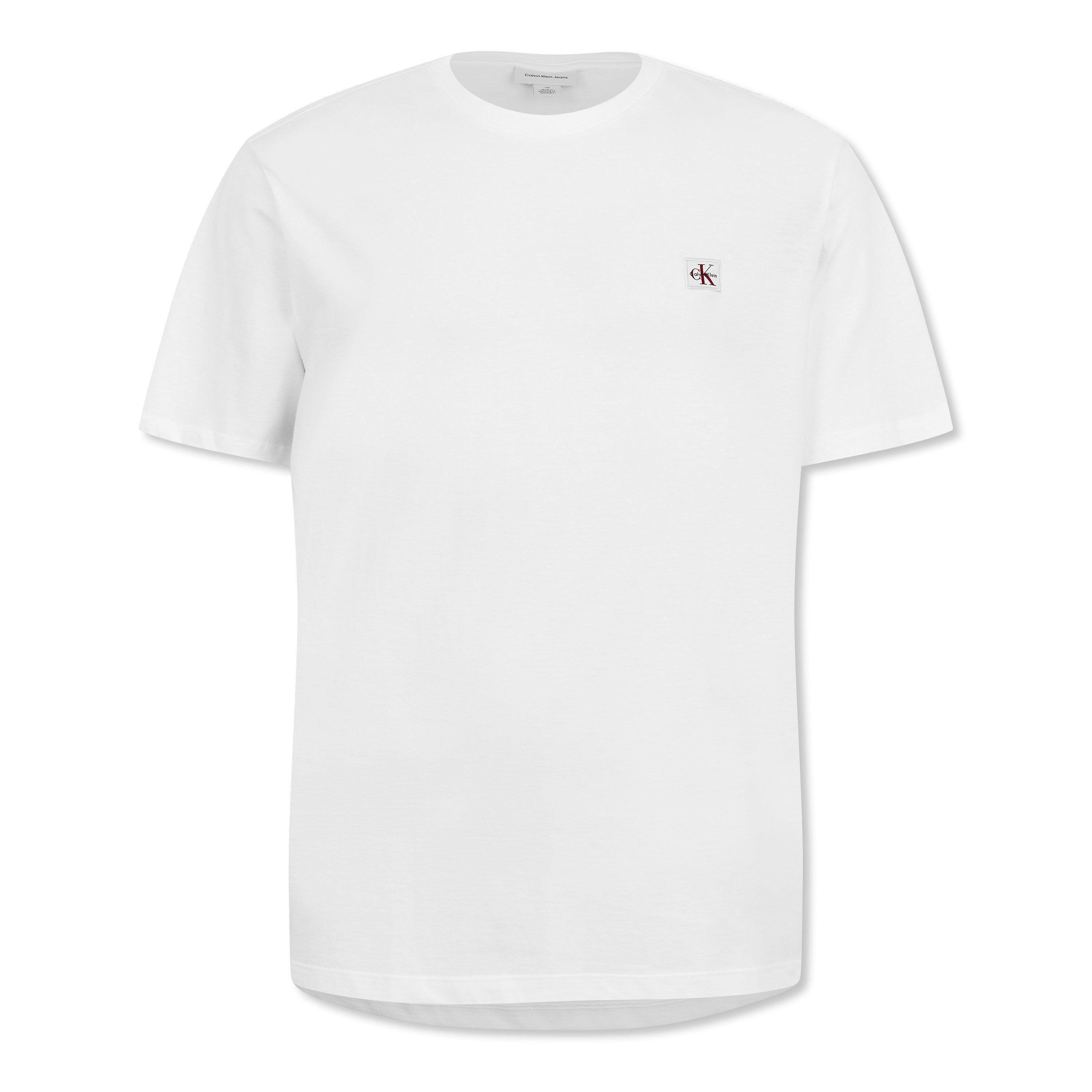 Calvin Klein Jeans Men's Badge T-Shirt - Mar Navy/White - S