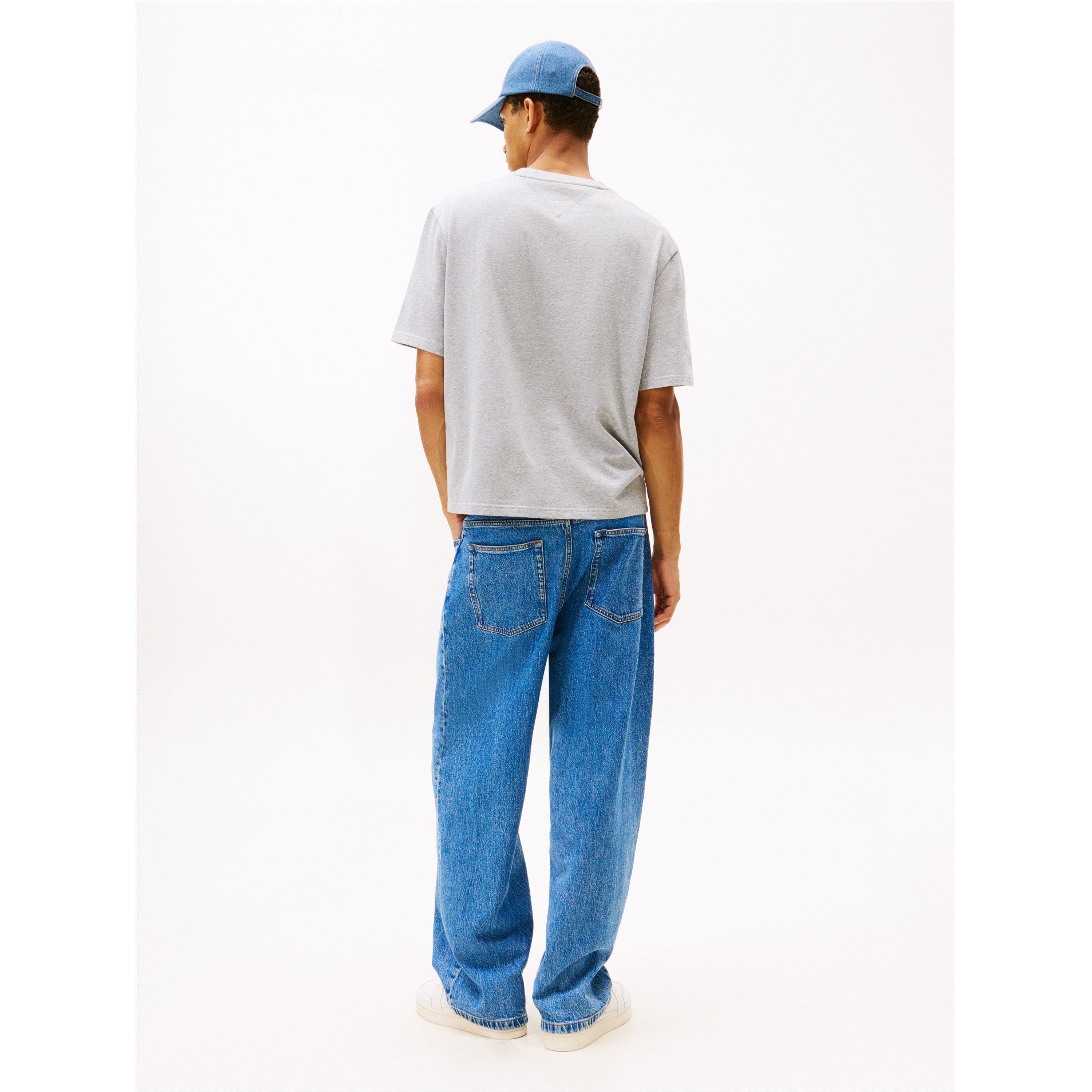 Grey Heather - Tommy Jeans - TJ Distress T Sn61 - 5