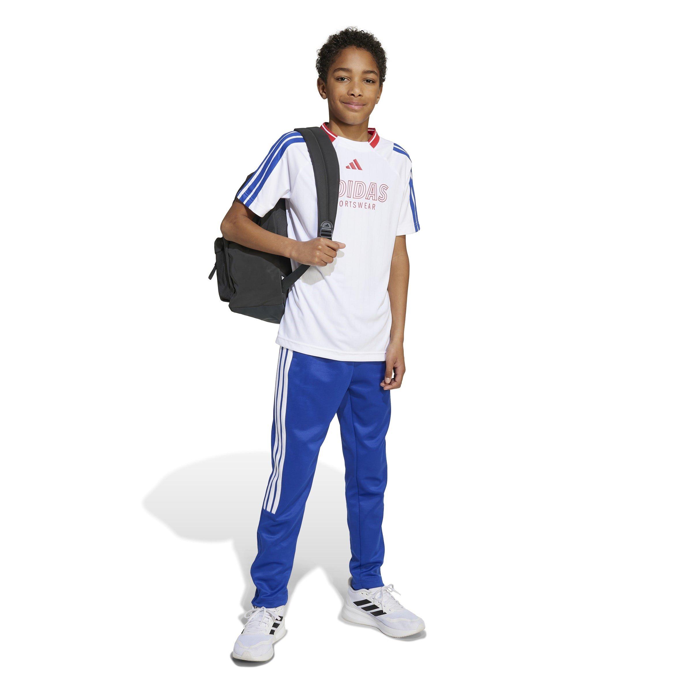 Wht/Blue/Ruby - adidas - Sportswear House of Tiro Juniors T-Shirt - 7
