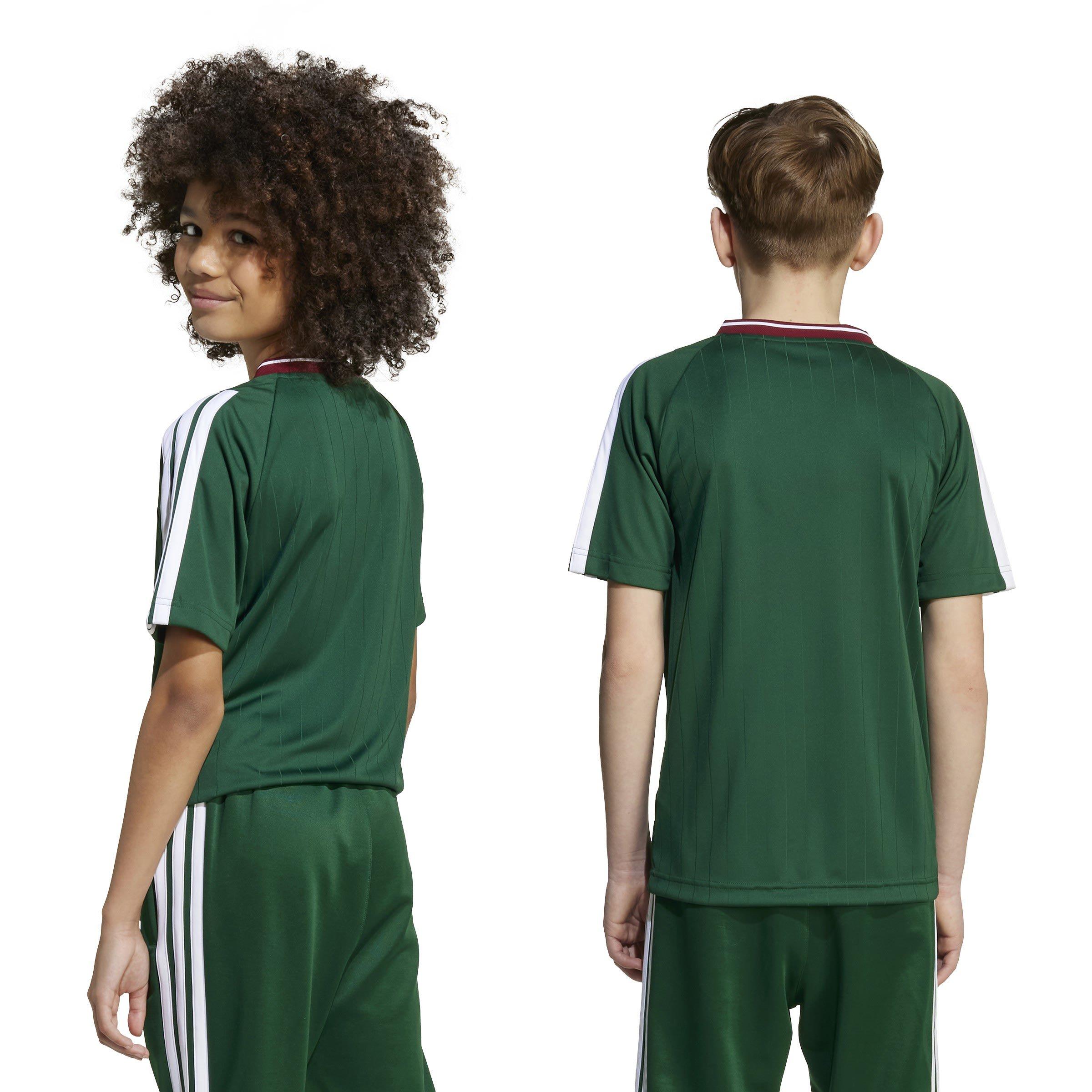 Green/Wht/Burg - adidas - Sportswear House of Tiro Juniors T-Shirt - 3