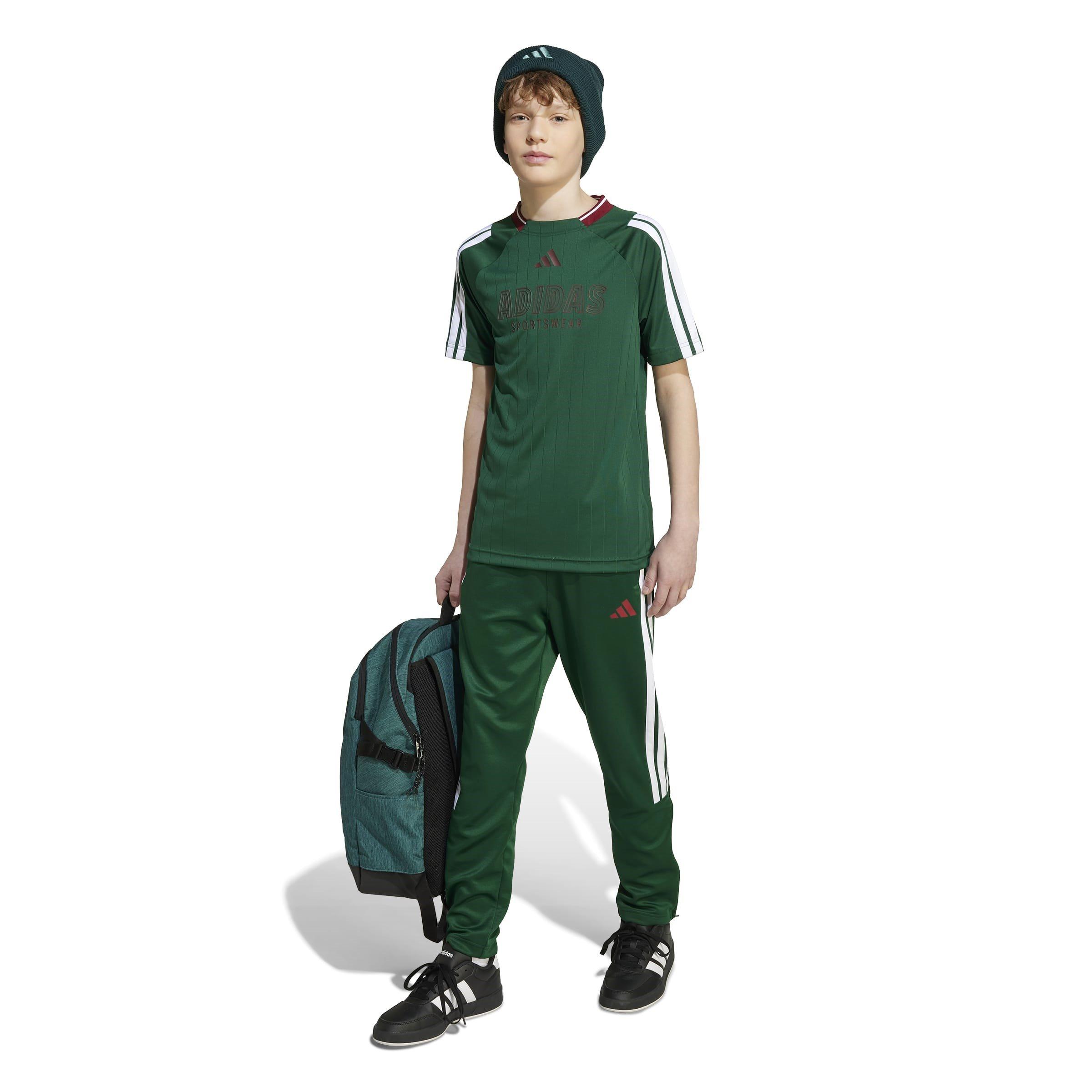 Green/Wht/Burg - adidas - Sportswear House of Tiro Juniors T-Shirt - 7