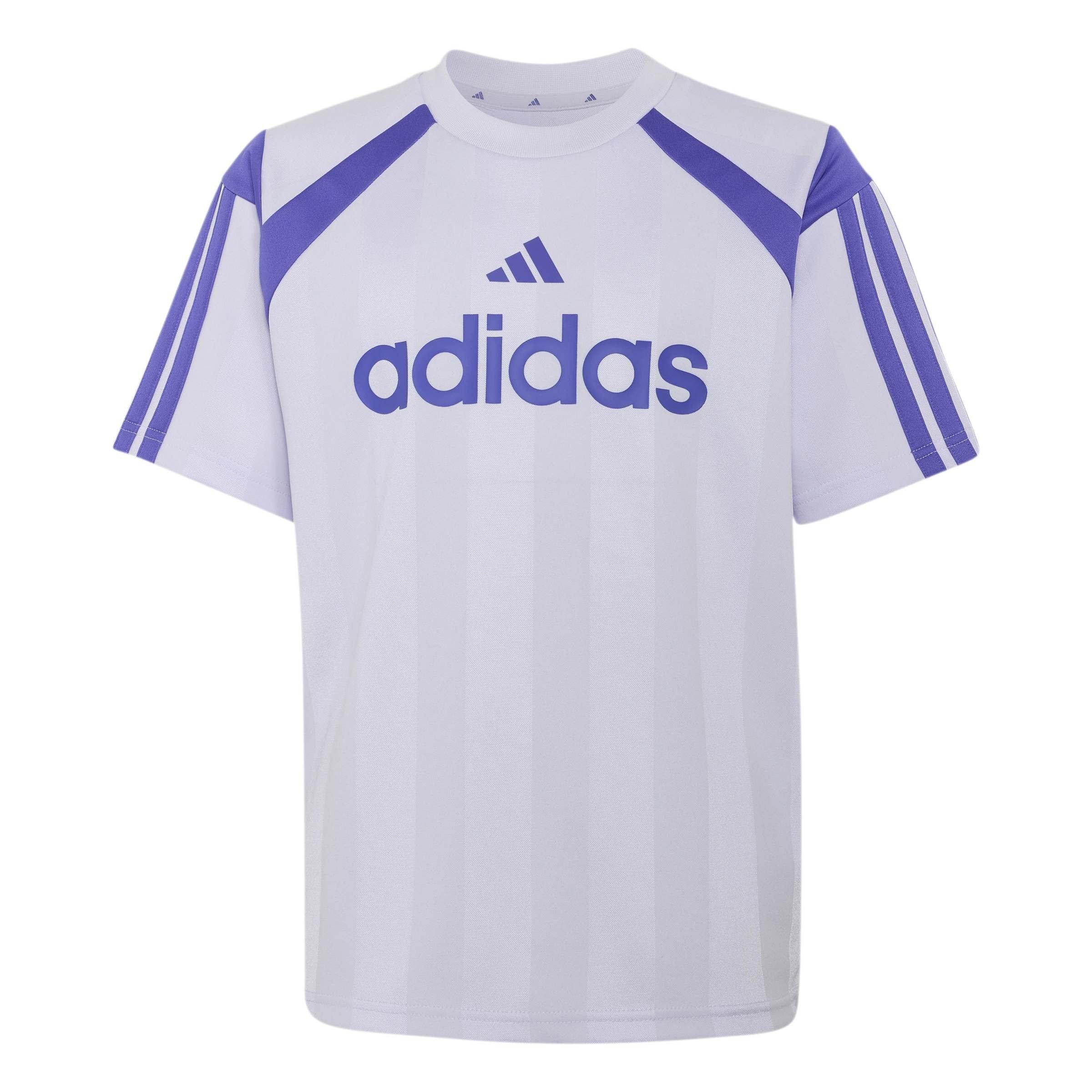 Purple/Solar - adidas - Sportswear House of Tiro Juniors T-Shirt - 1