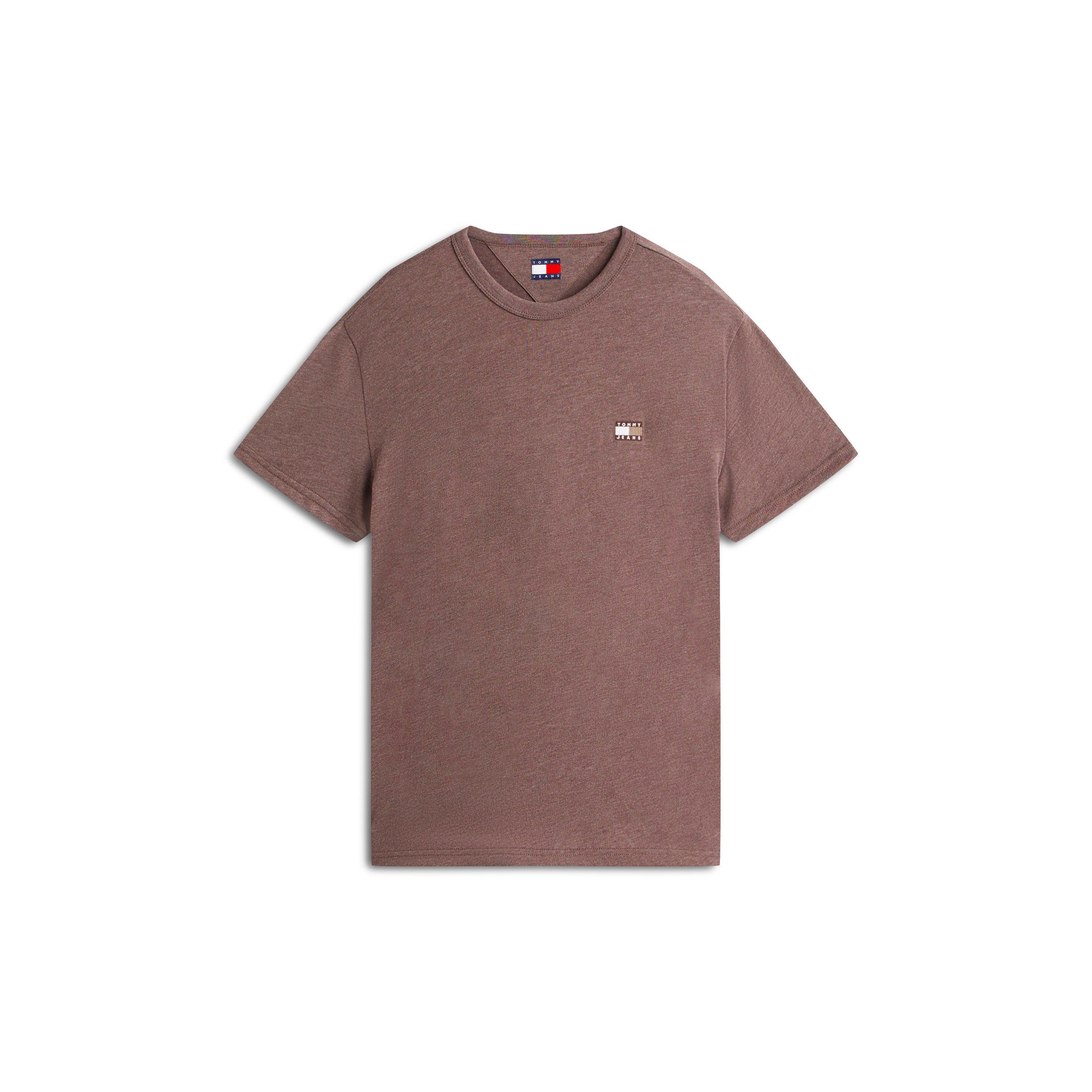 Tommy Jeans Men's Classic Tommy Small Badge T Shirt - Black Walnut - 2XL
