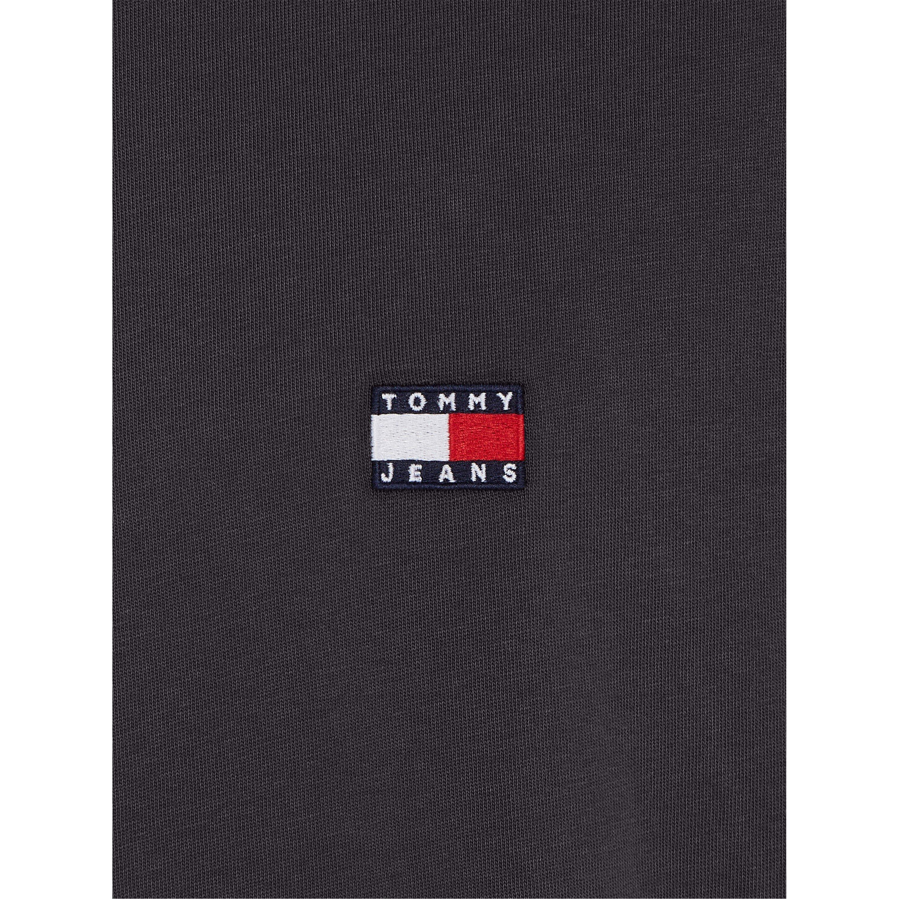 New Charcoal - Tommy Jeans - Classic Tommy Small Badge T Shirt - 5