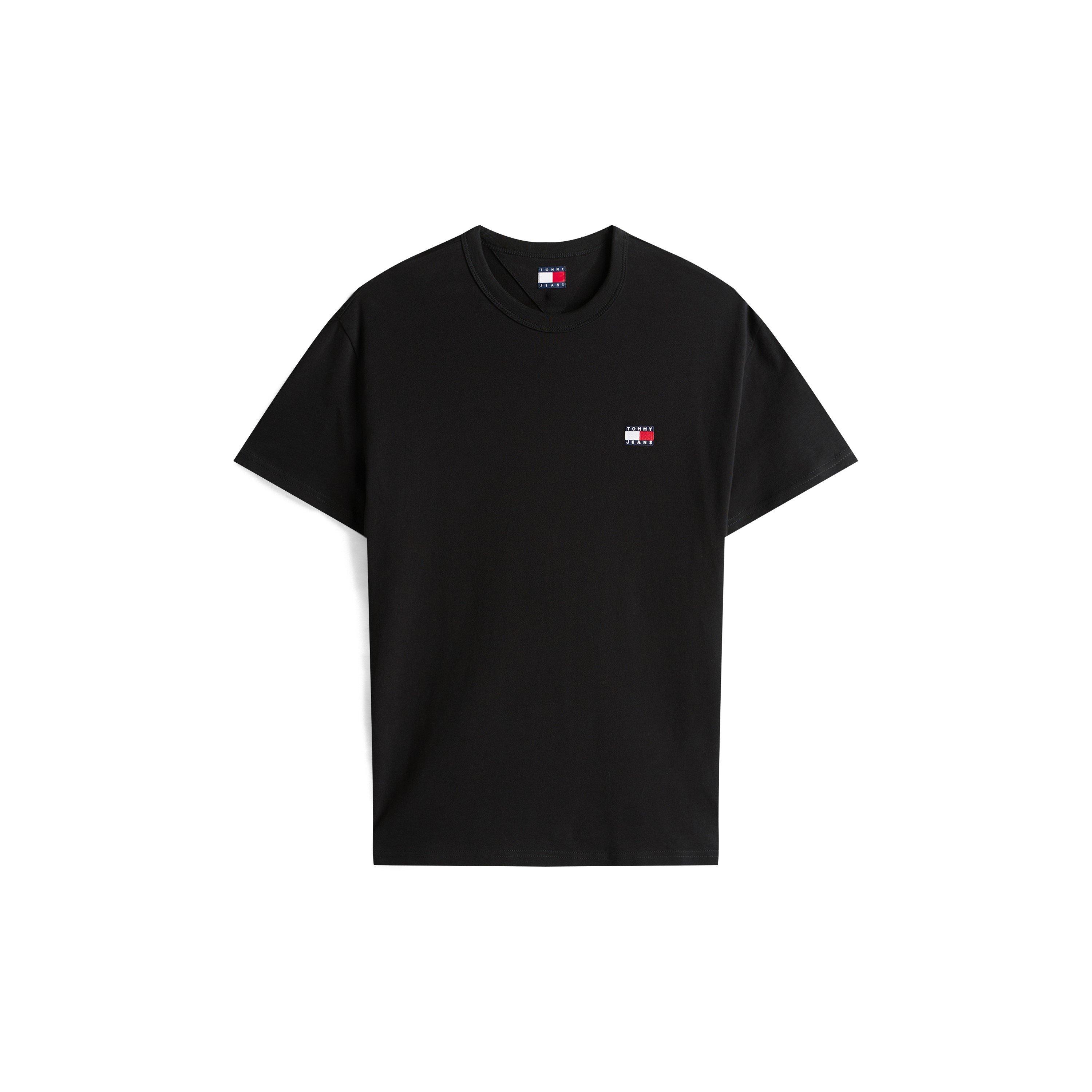 Tommy Jeans Men's Classic Tommy Small Badge T Shirt - Black - S