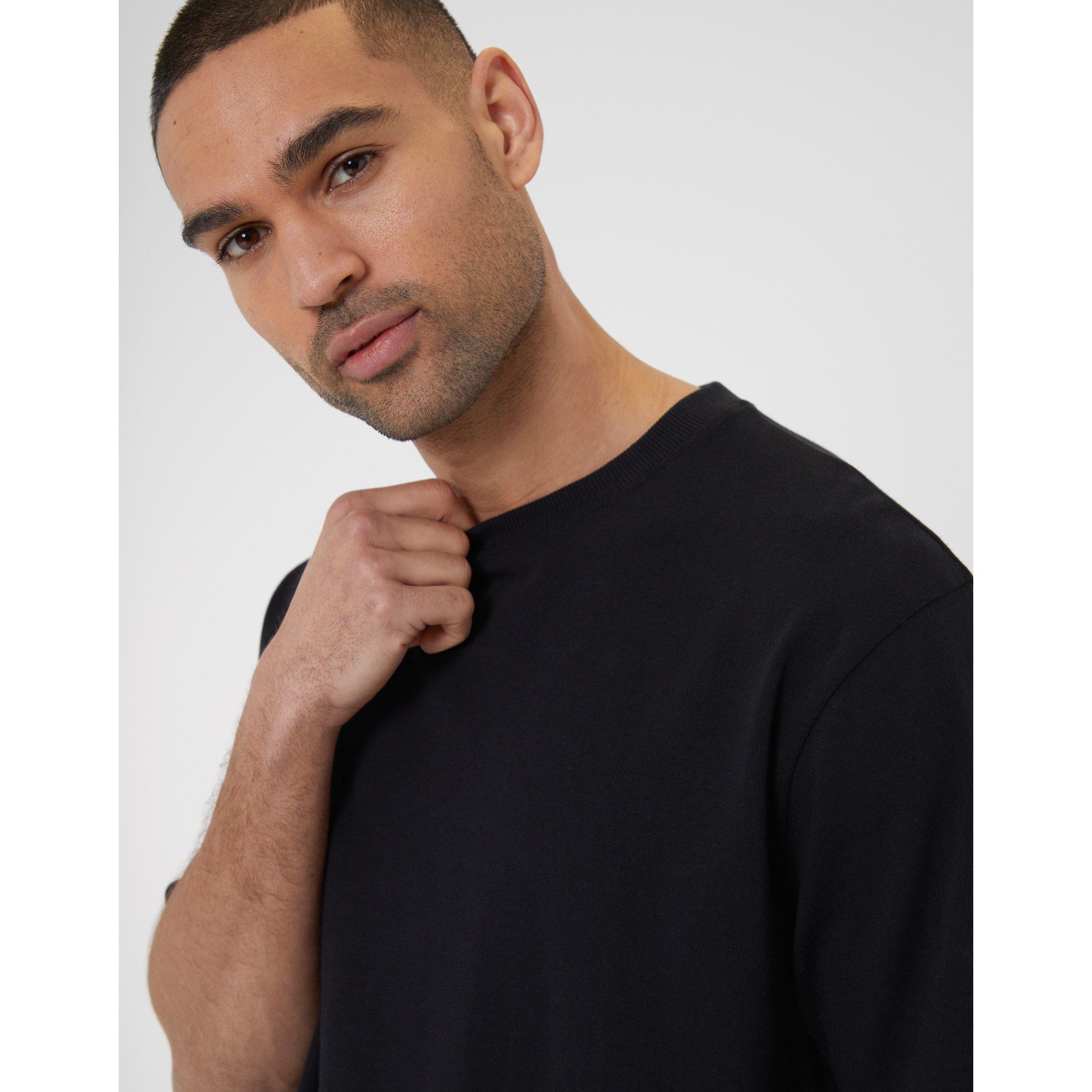  Black - Threadbare - Ambrose Regular Fit T-Shirt - 4