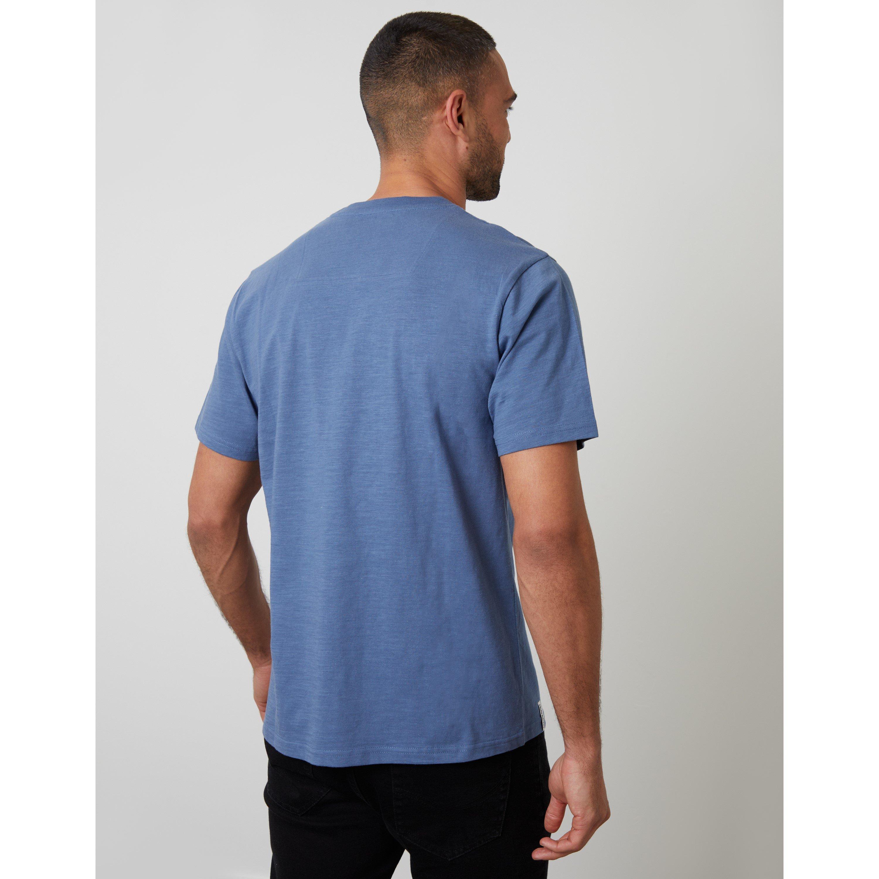  Denim Blue - Threadbare - Men's Garfunkel Regular Fit T-Shirt - 3