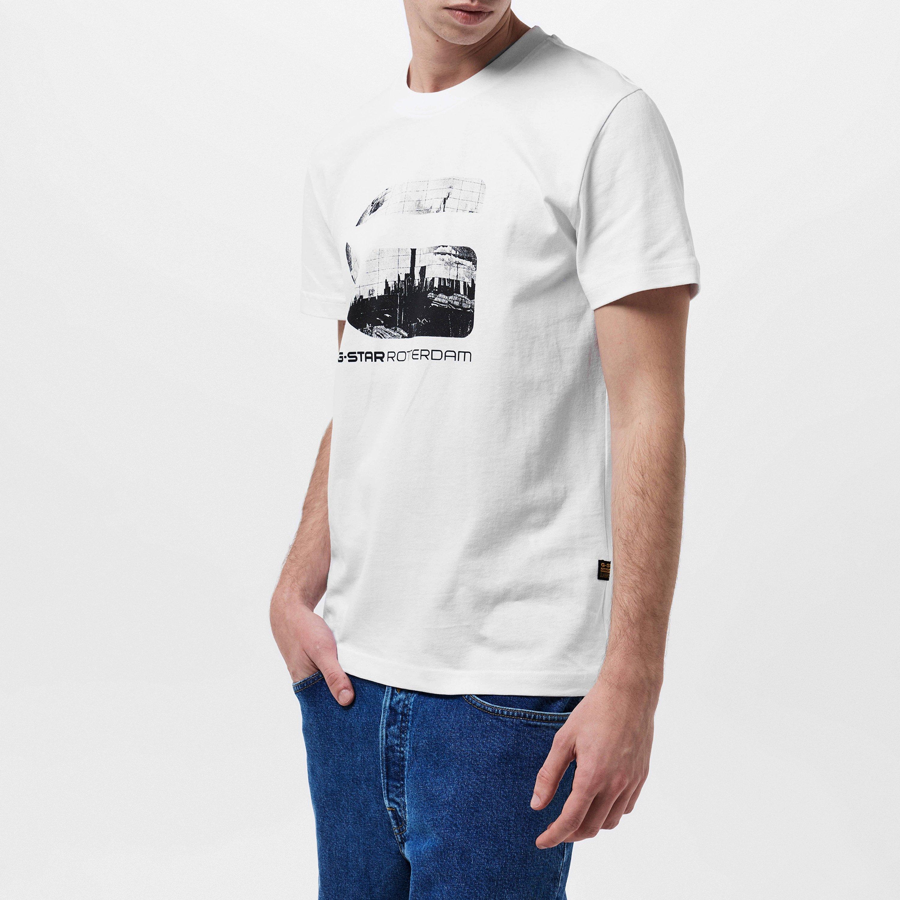 Branco - G Star - Rotterdam T-Shirt - 3