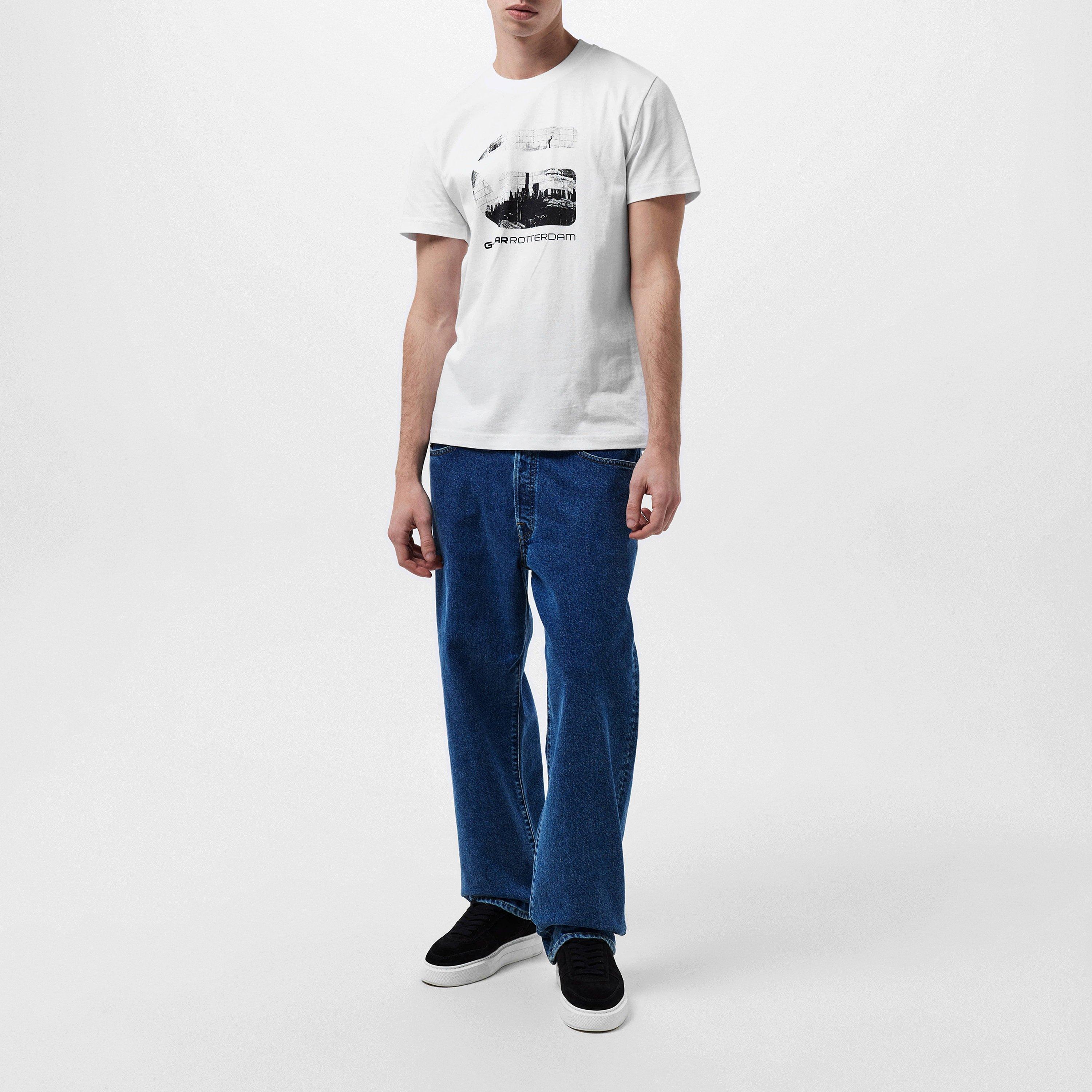 Branco - G Star - Rotterdam T-Shirt - 6