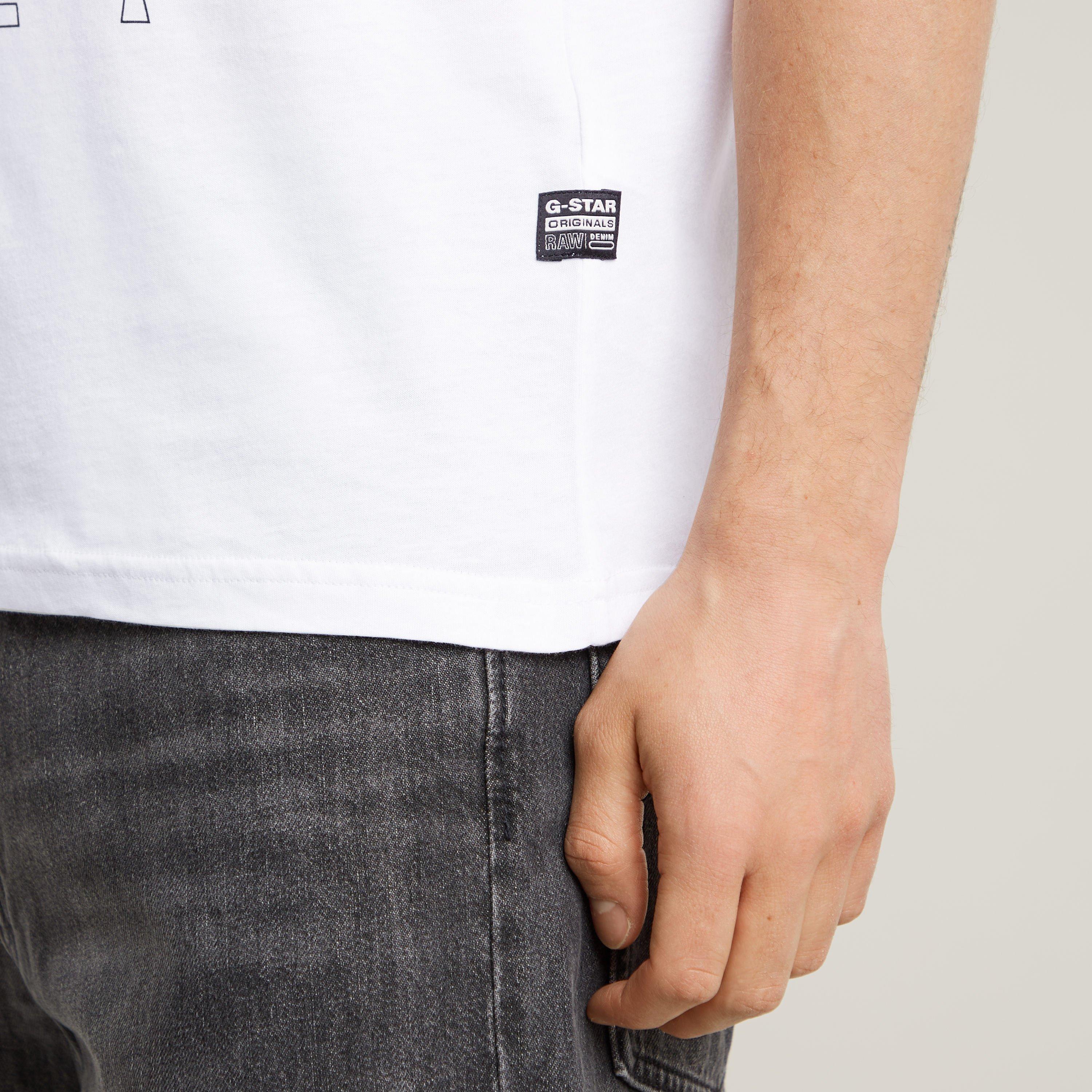 Hvid - G Star - Gradient Graphic T-Shirt - 2