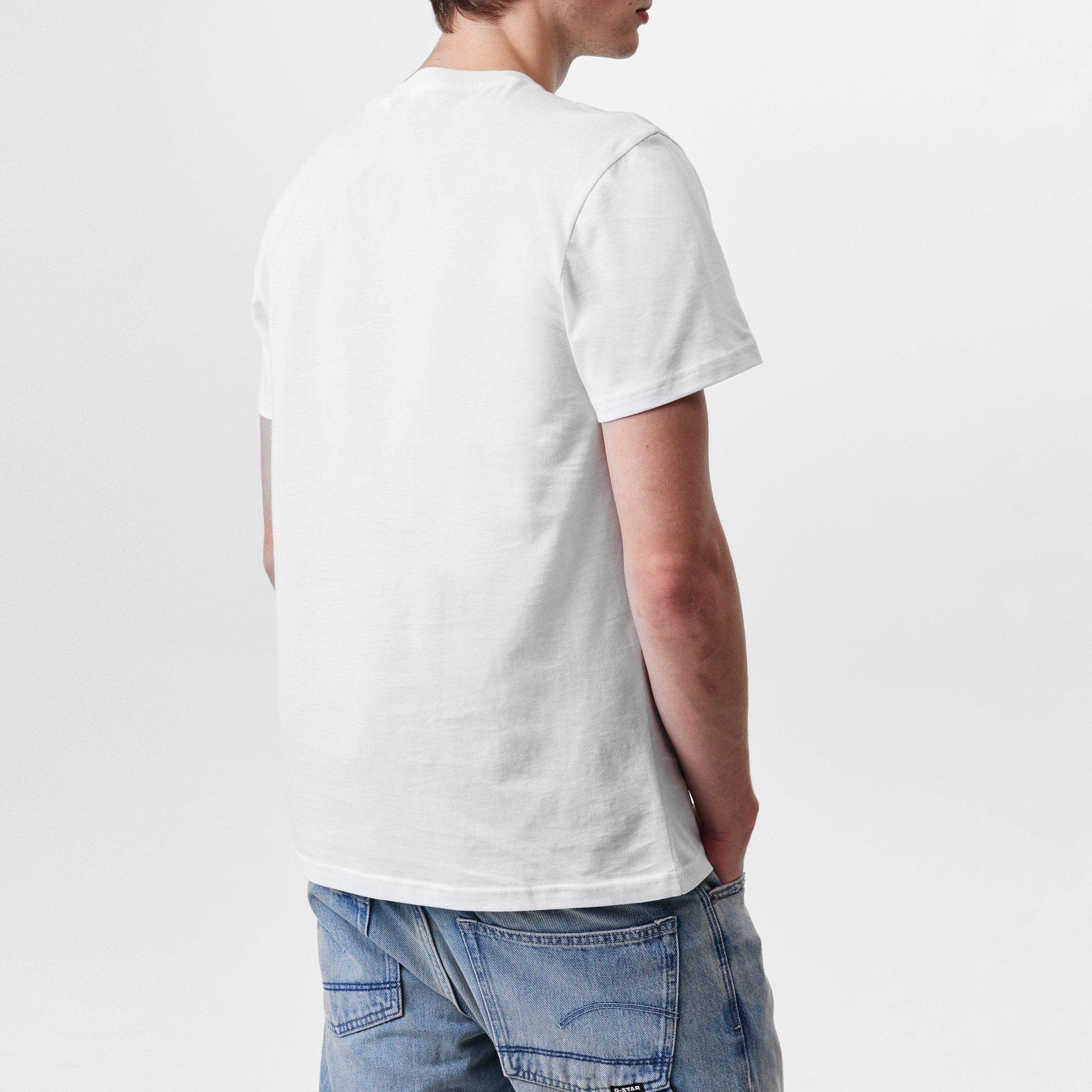 Hvid - G Star - Gradient Graphic T-Shirt - 4