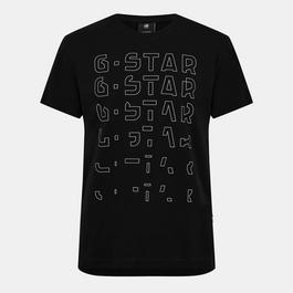 G Star Gradient Graphic T-Shirt