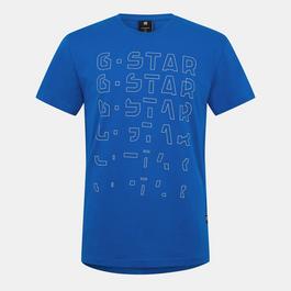 G Star Gradient Graphic T-Shirt