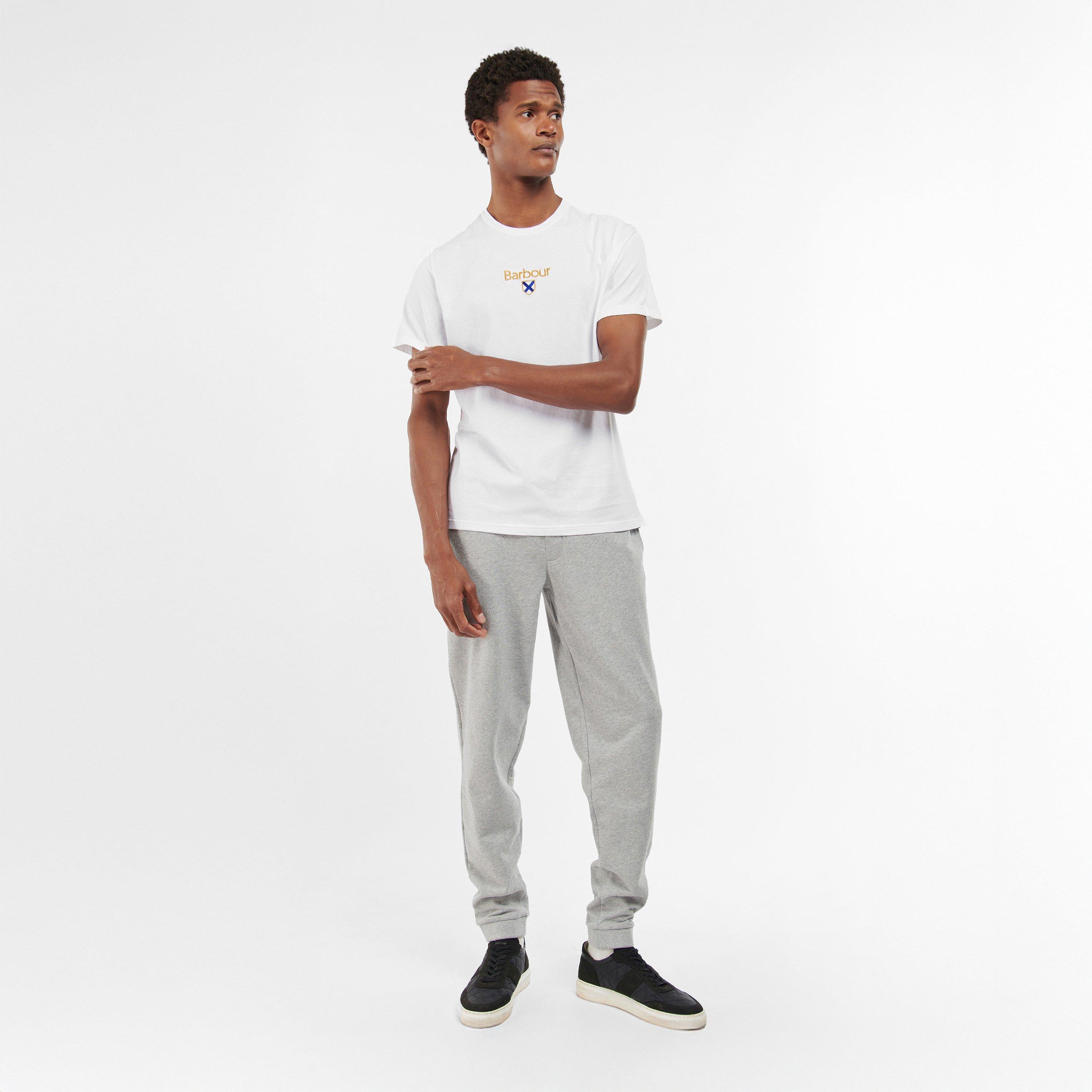 White - Barbour - Emblem T-Shirt - 6