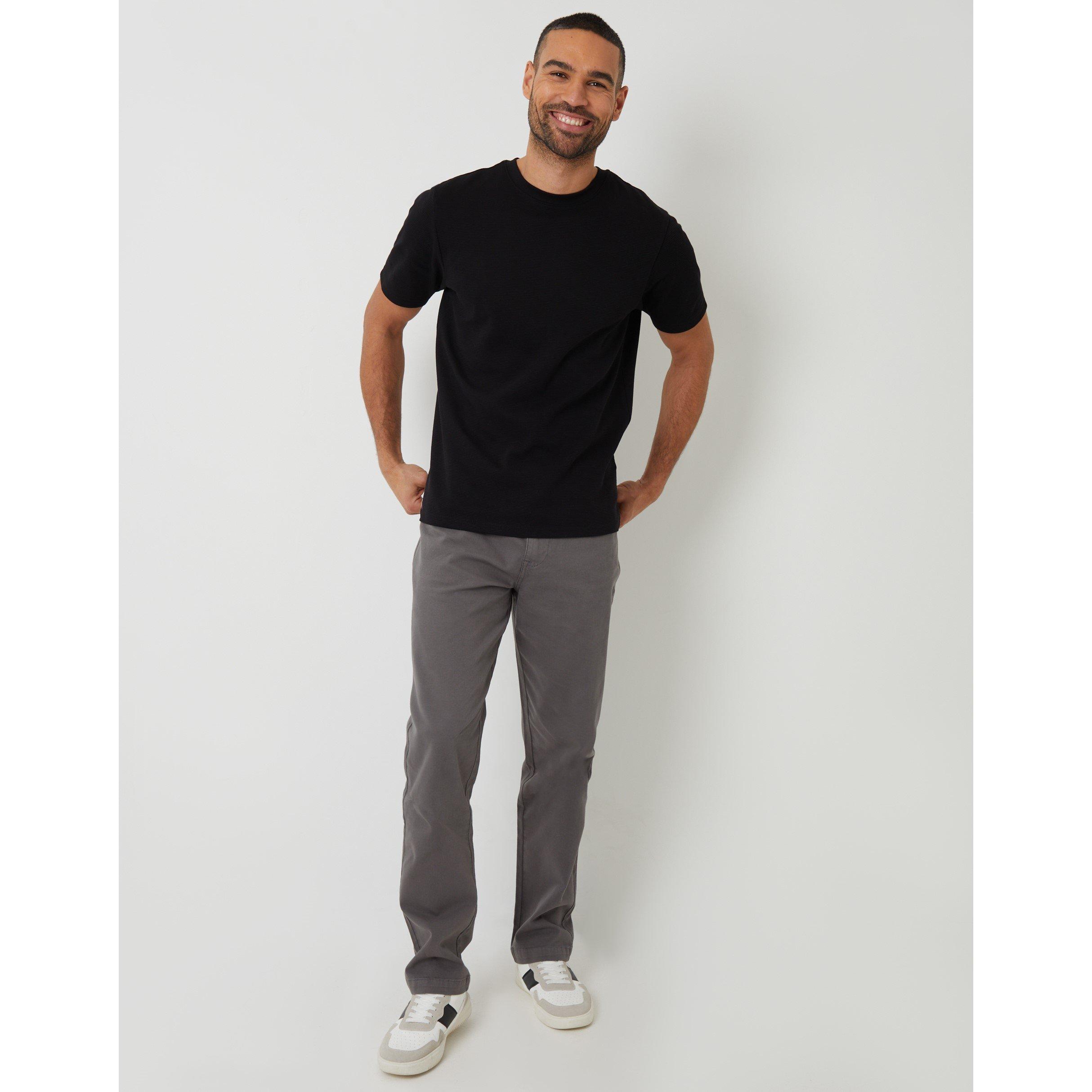  Black - Threadbare - Regular Fit Roseburn T-Shirt - 2
