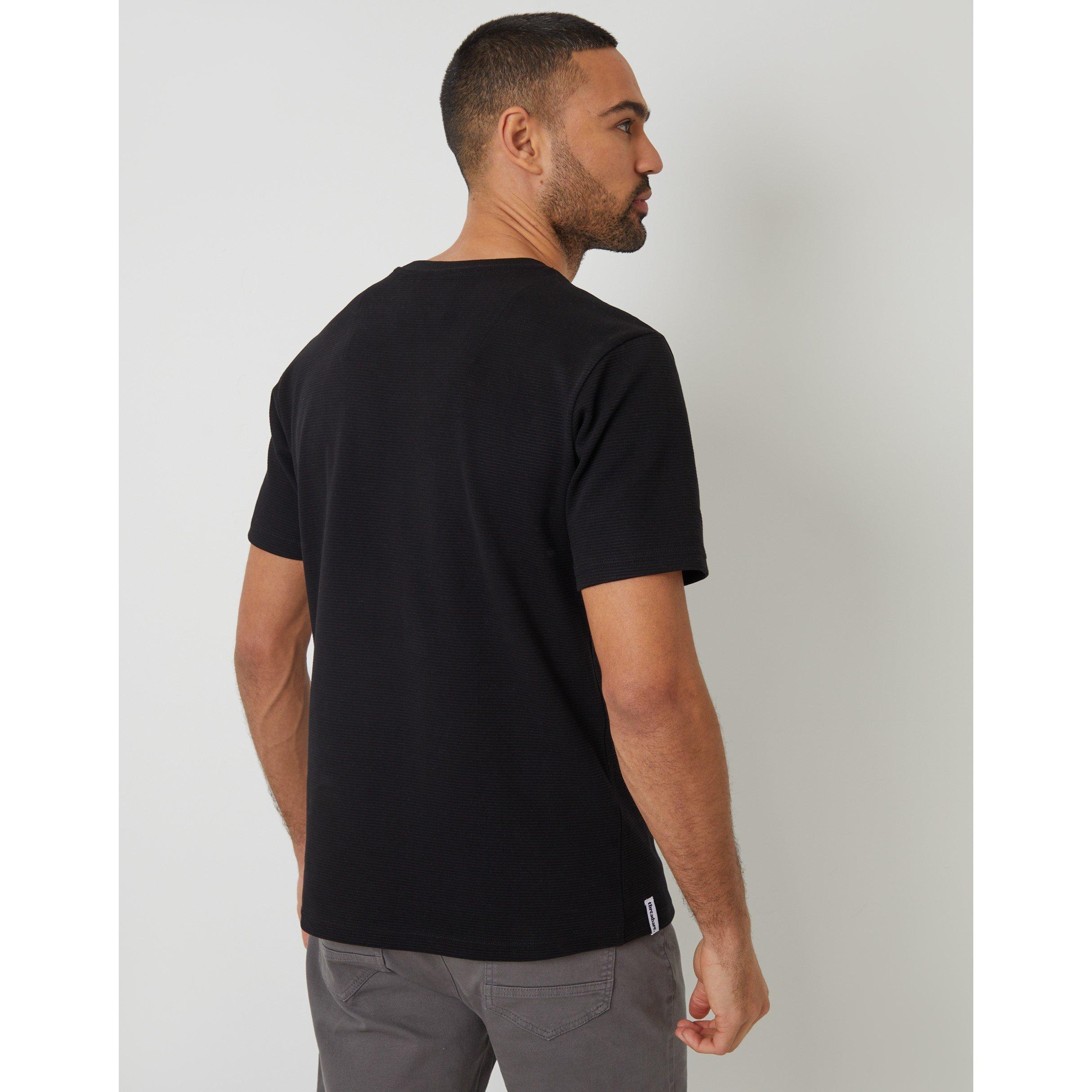  Black - Threadbare - Regular Fit Roseburn T-Shirt - 3