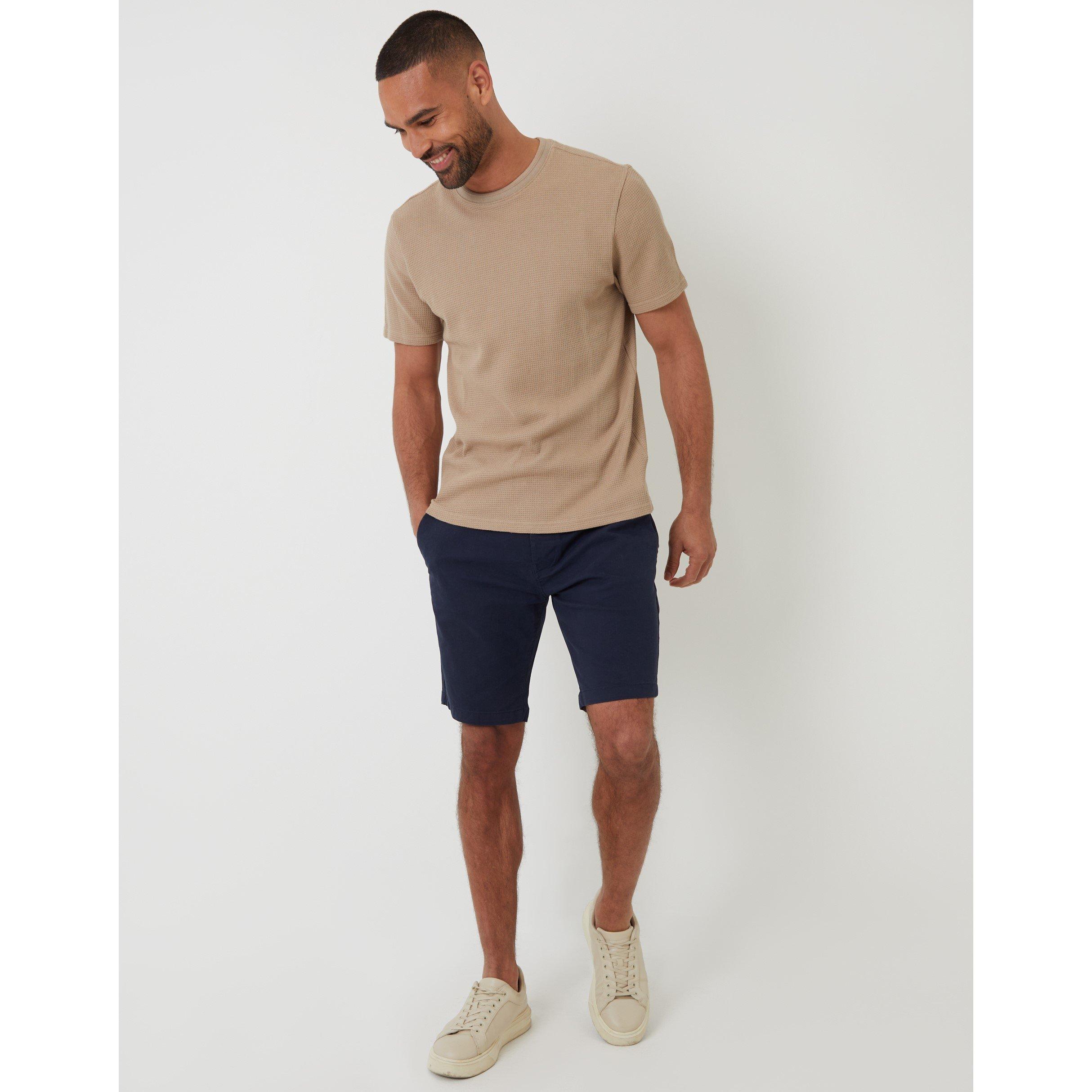  Stone - Threadbare - Hayfield Regular Fit T-Shirt - 2
