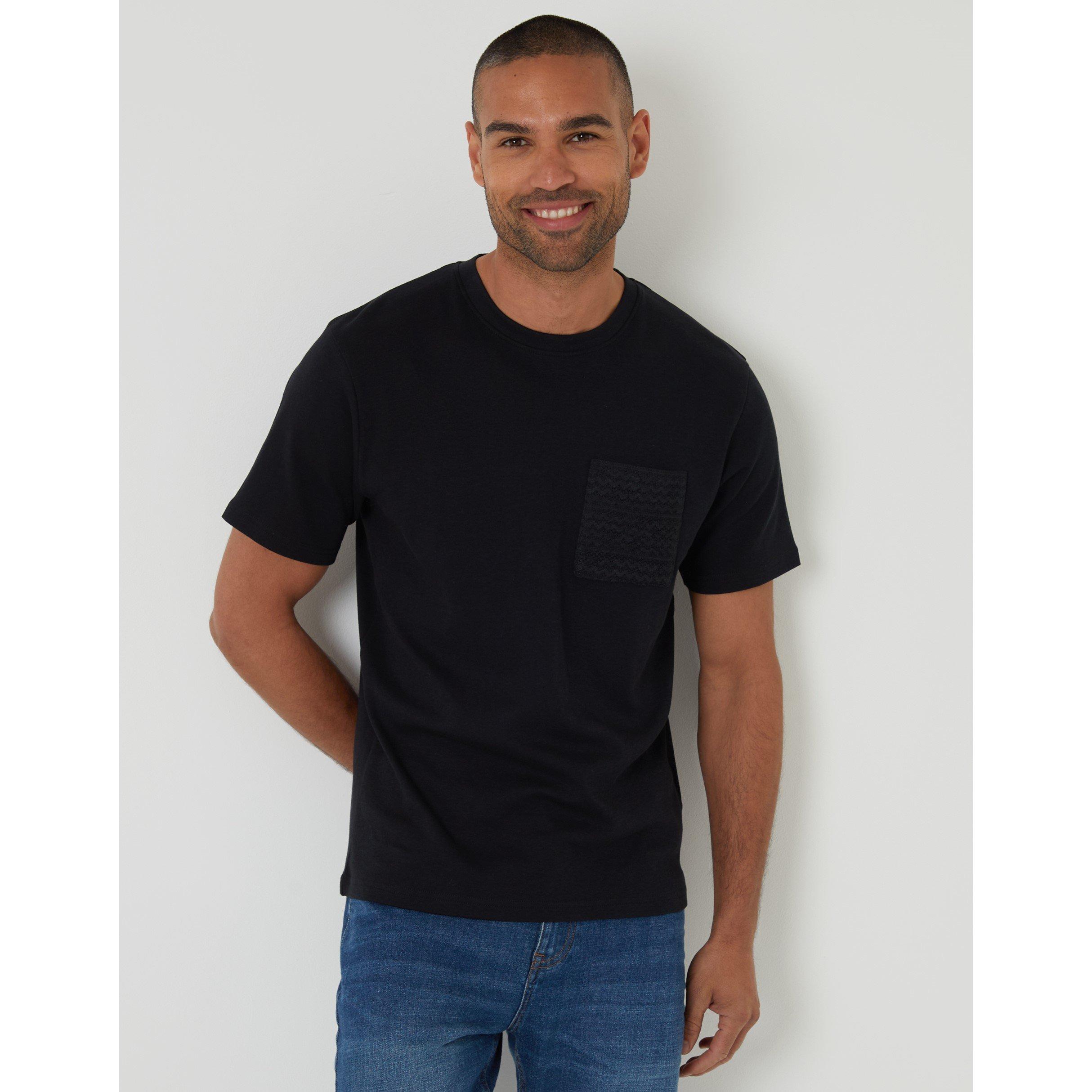 Black - Threadbare - Men's Havana Regular Fit T-Shirt - 1