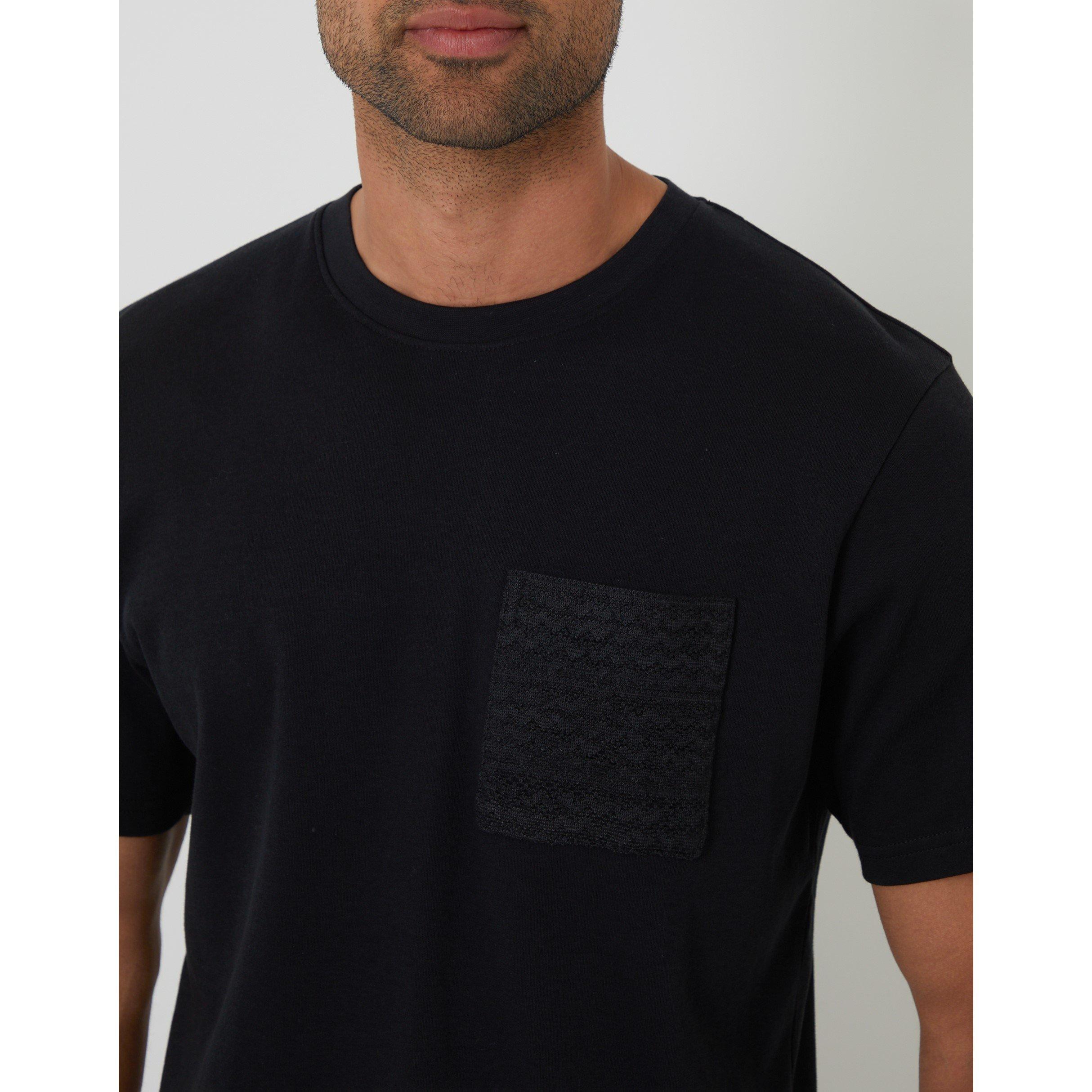  Black - Threadbare - Havana Regular Fit T-Shirt - 4