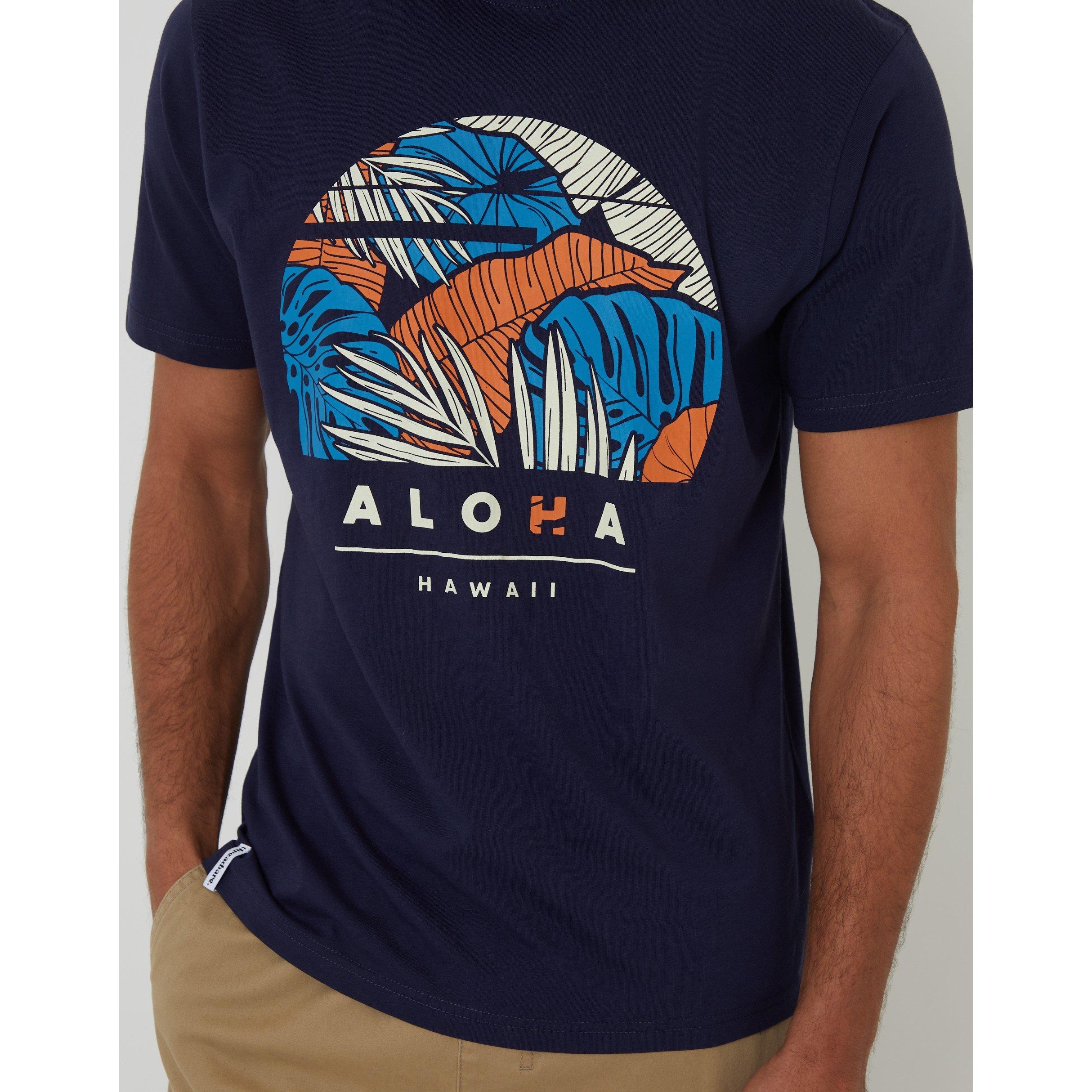  Navy - Threadbare - Darwall Regular Fit T-Shirt - 4