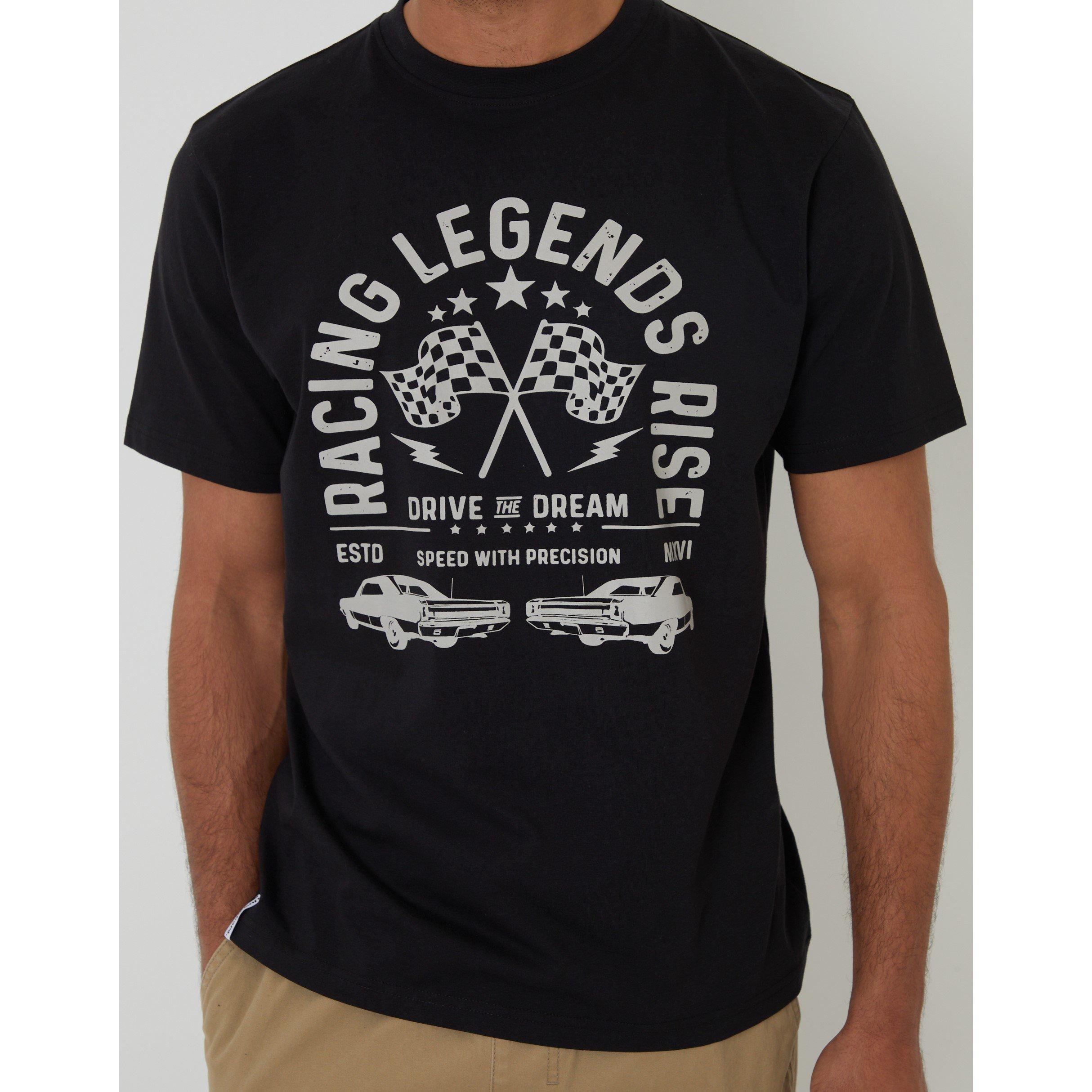  Black - Threadbare - Neilson Regular Fit T-Shirt - 4