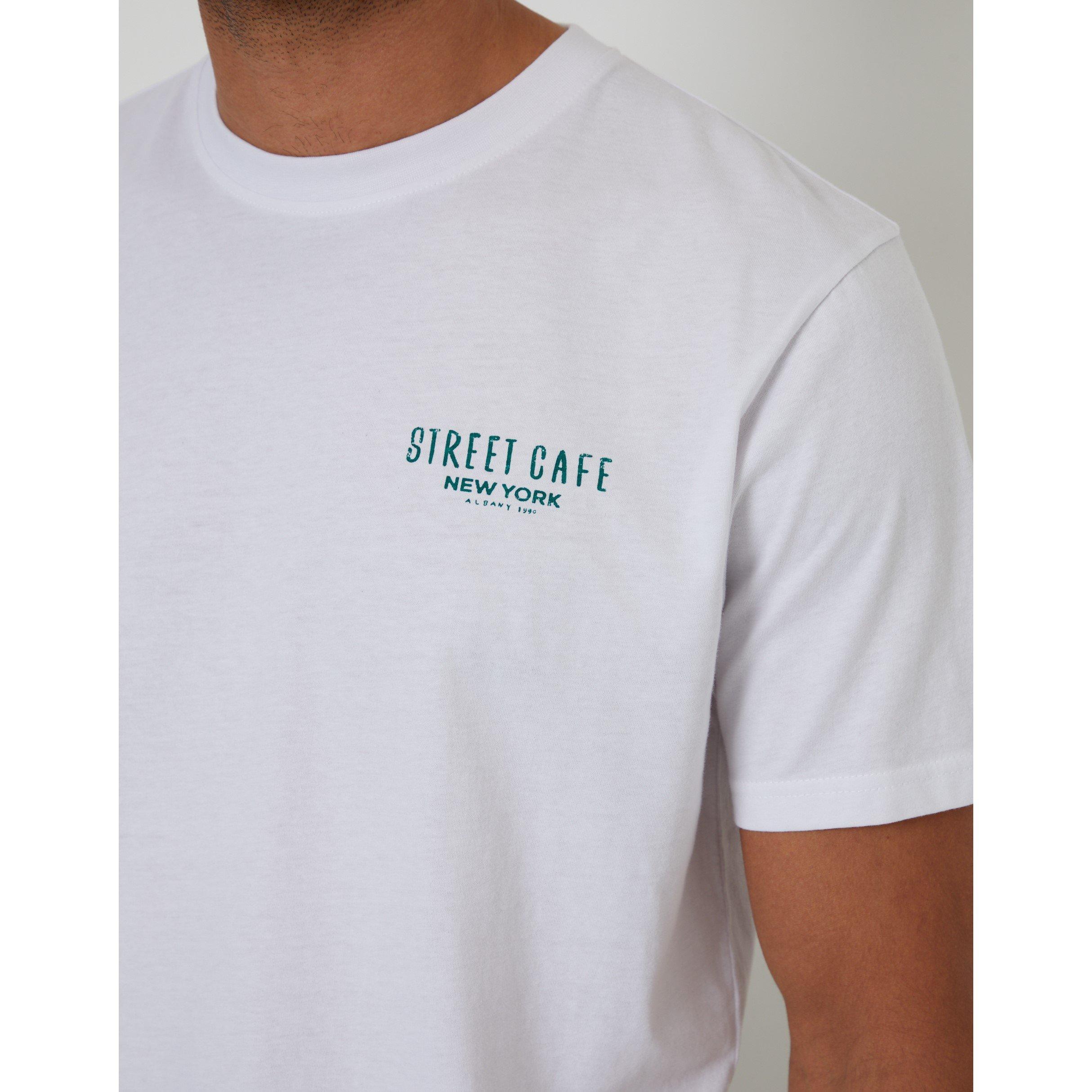 White - Threadbare - Albany Regular Fit T-Shirt - 4
