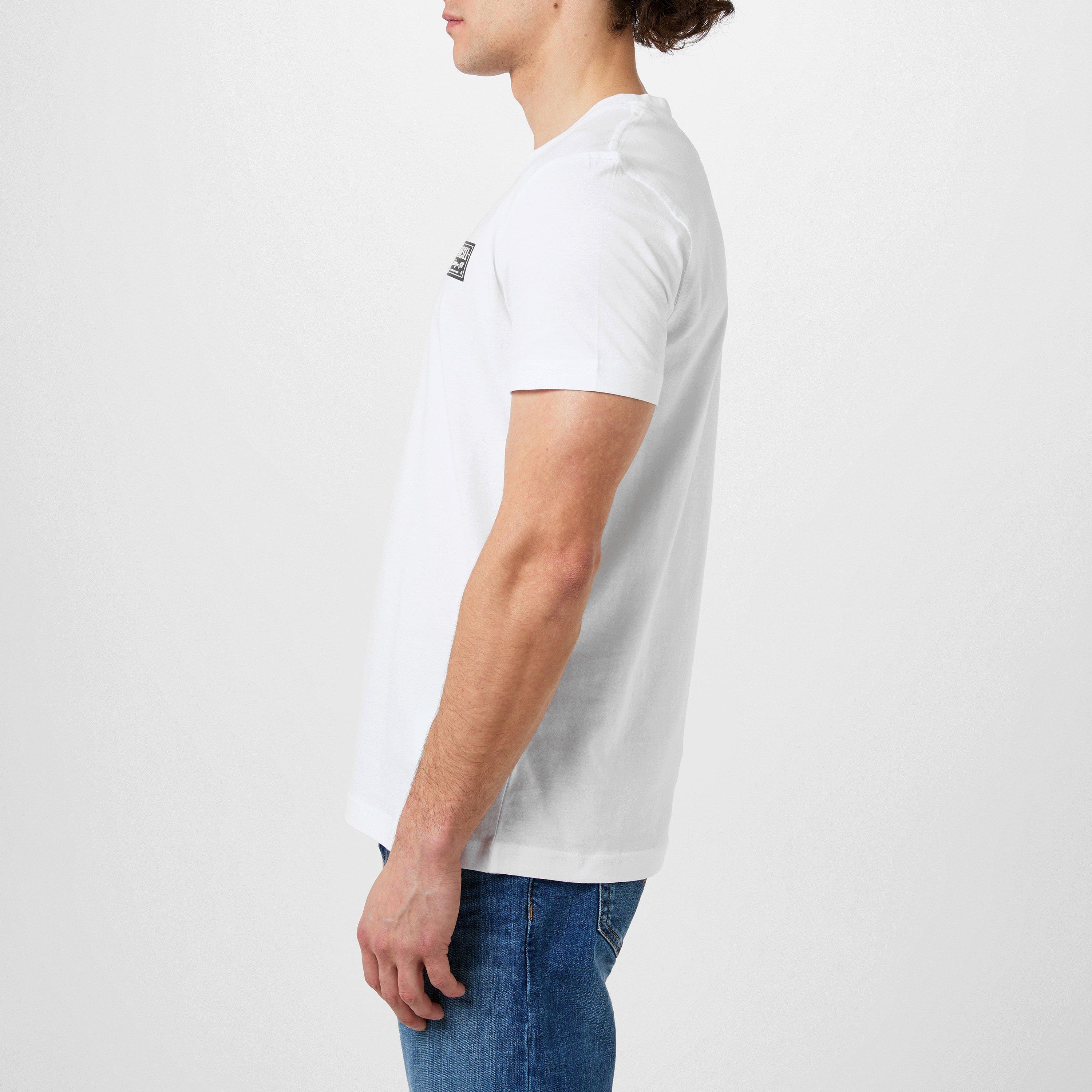 White 100 - Diesel - Patch Logo T-Shirt Mens - 2