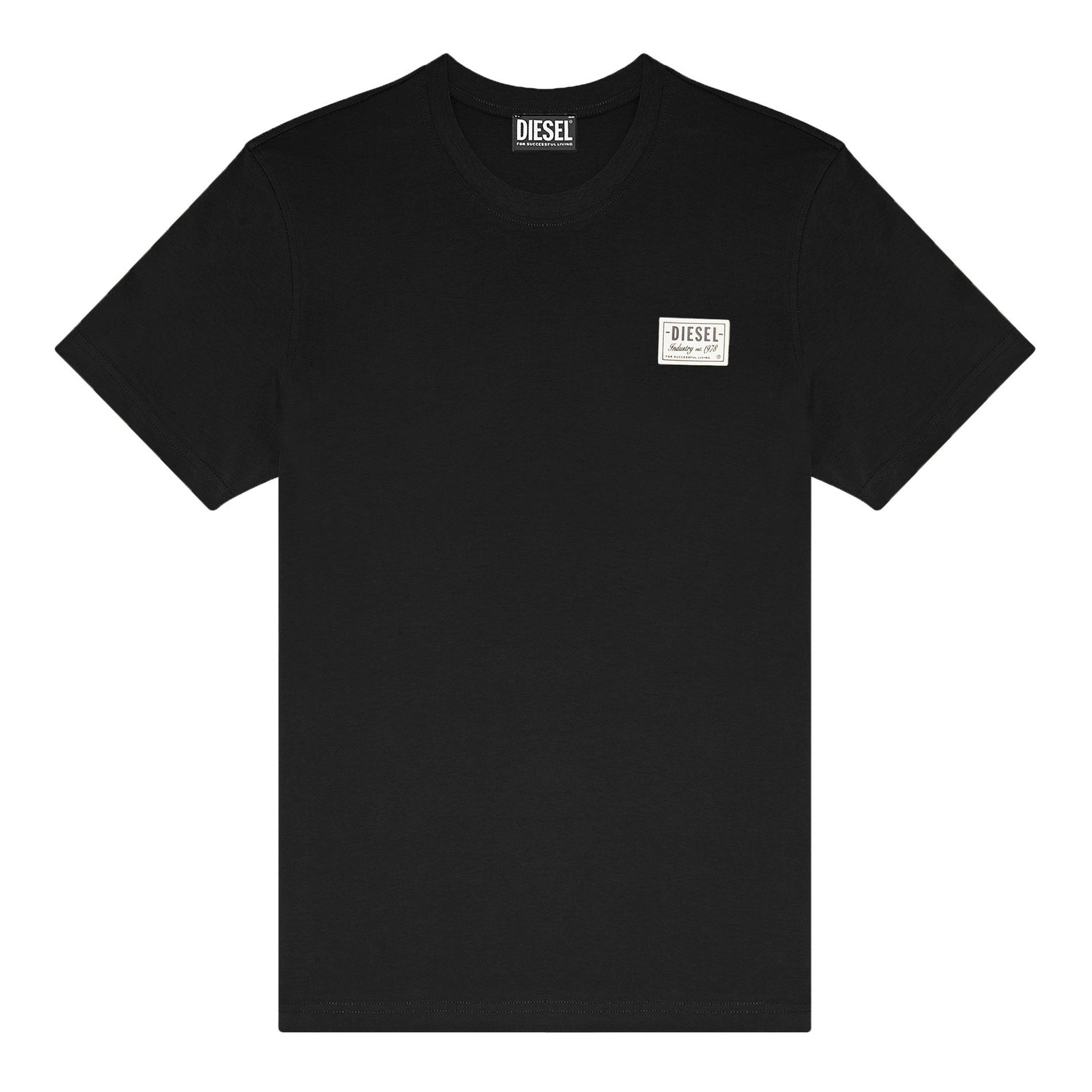 Nero 9XX - Diesel - Diesel Patch Logo T-Shirt Mens - 5