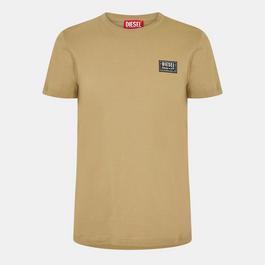Diesel Diesel Patch Logo T-Shirt Mens