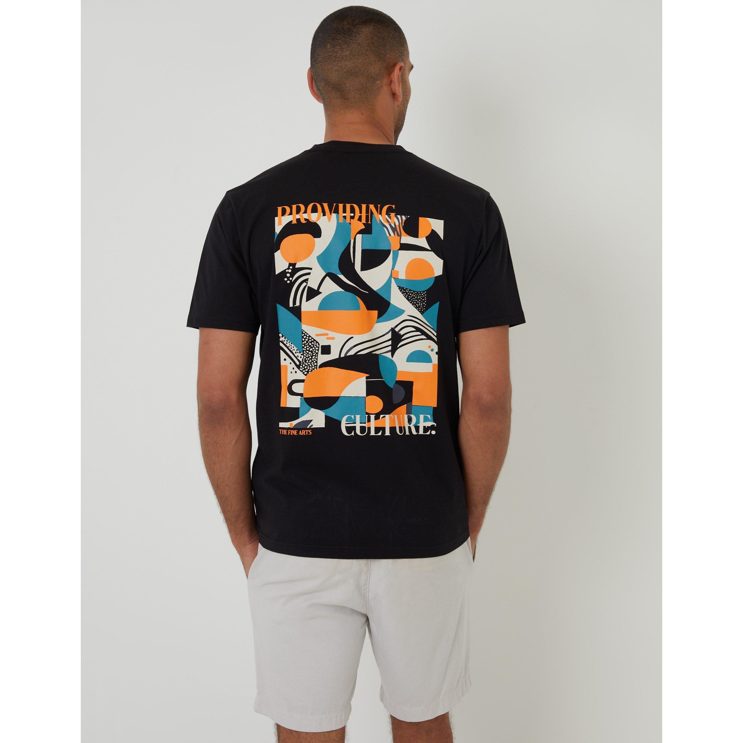Black - Threadbare - Men's Walt Regular Fit T-Shirt - 1