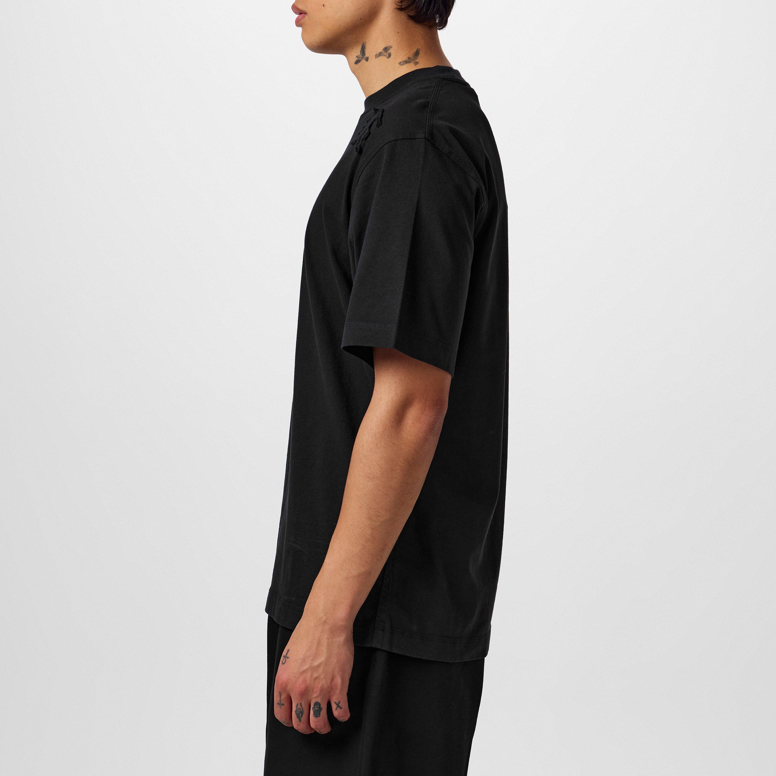 Black - Burberry - Ekd Cotton T-Shirt - 2