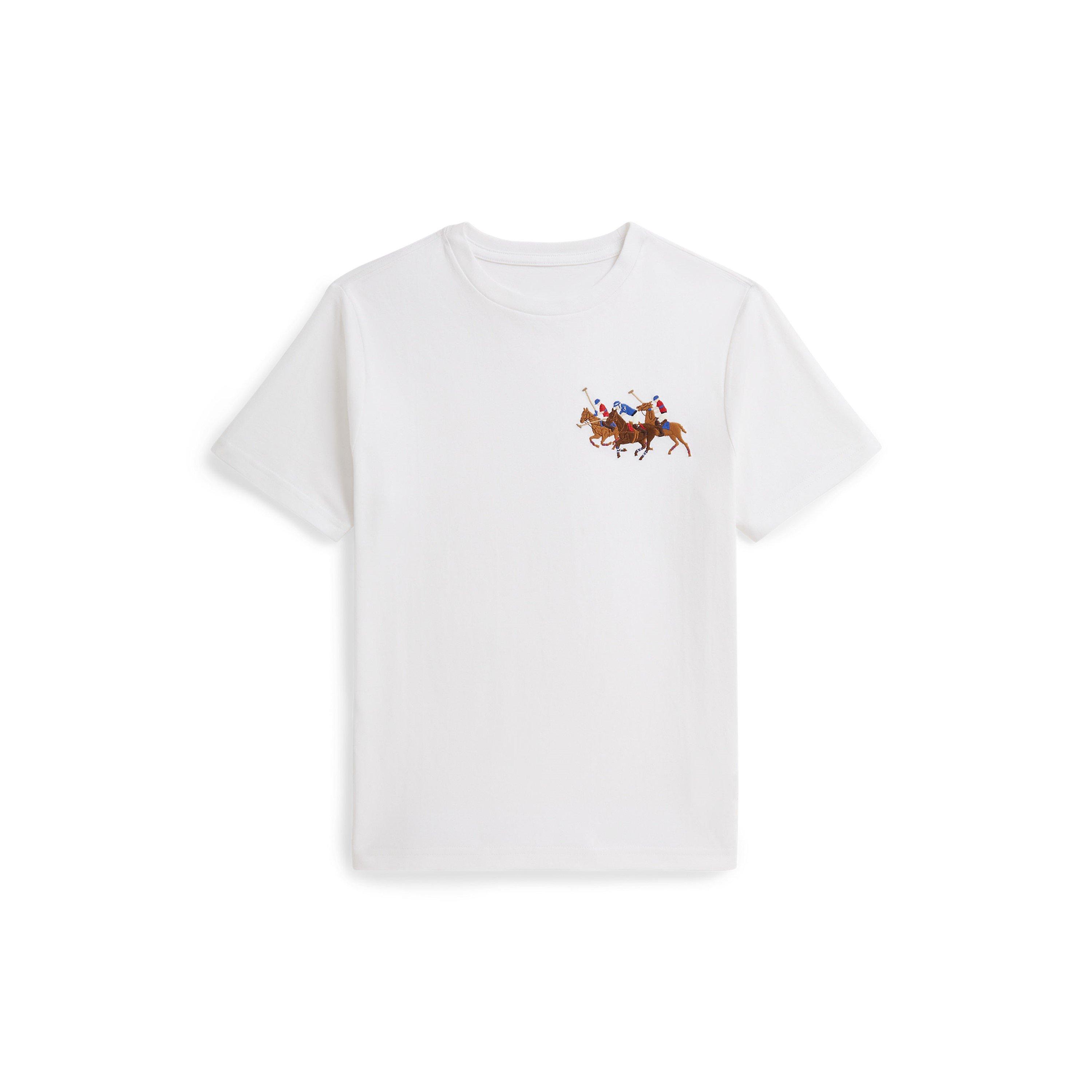 Polo Ralph Lauren Kids' Large Logo T-Shirt - White - Size 13-14Y/XL
