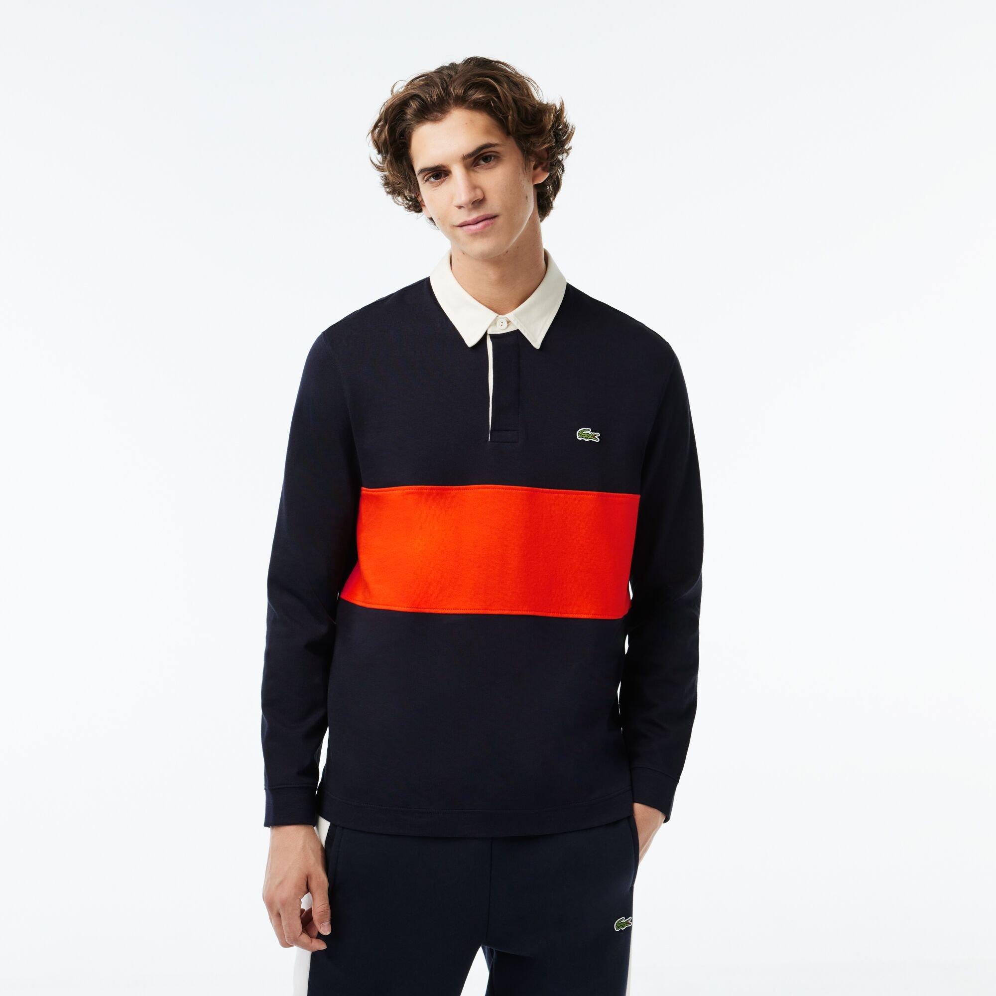Abisso/Alba - Lacoste - Men's Colourblock Polo Shirt - 1