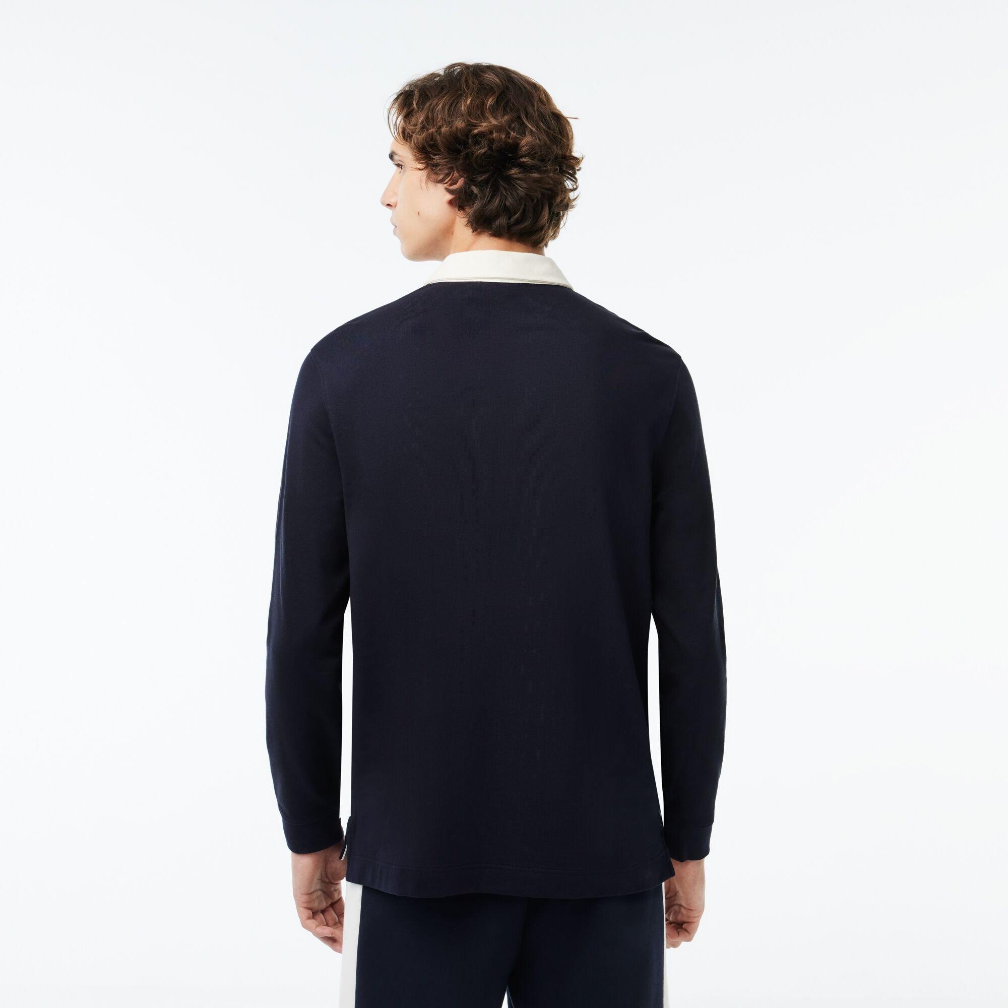 Abisso/Alba - Lacoste - Men's Colourblock Polo Shirt - 3