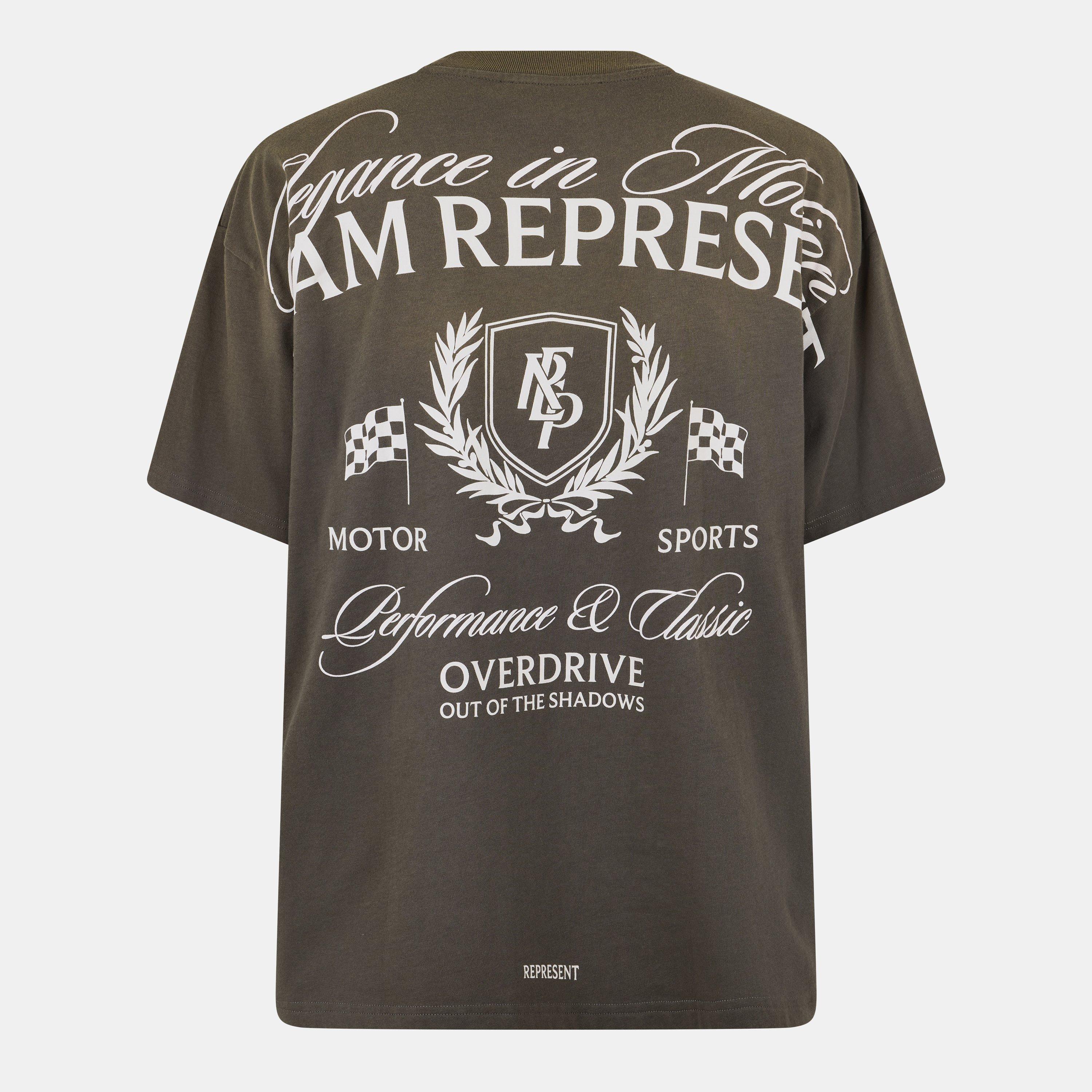 Dark Taupe - Represent - Men's Rep Crest Regular Fit T-Shirt - 2