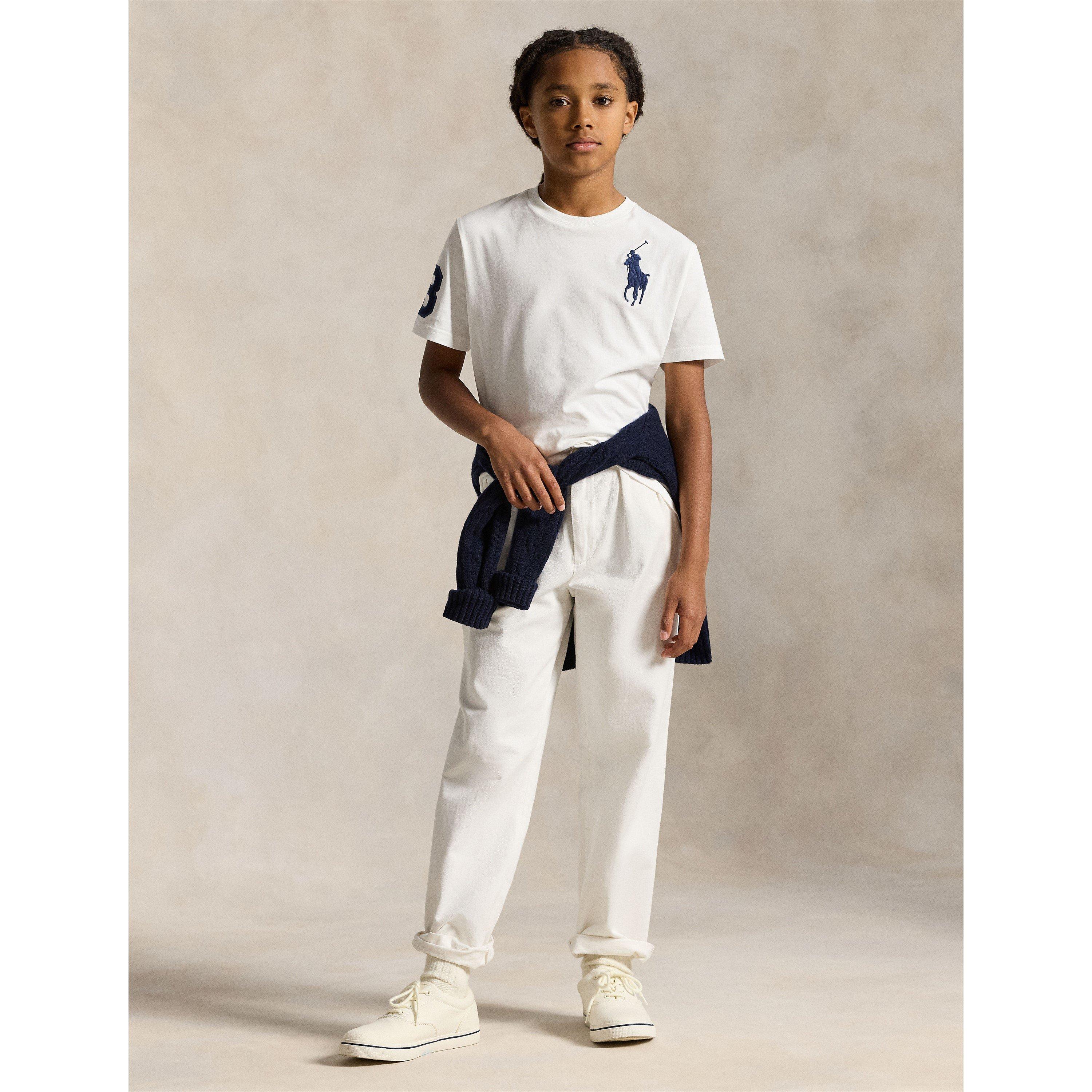 White - Polo Ralph Lauren - Kids' Large Logo T-Shirt - 5