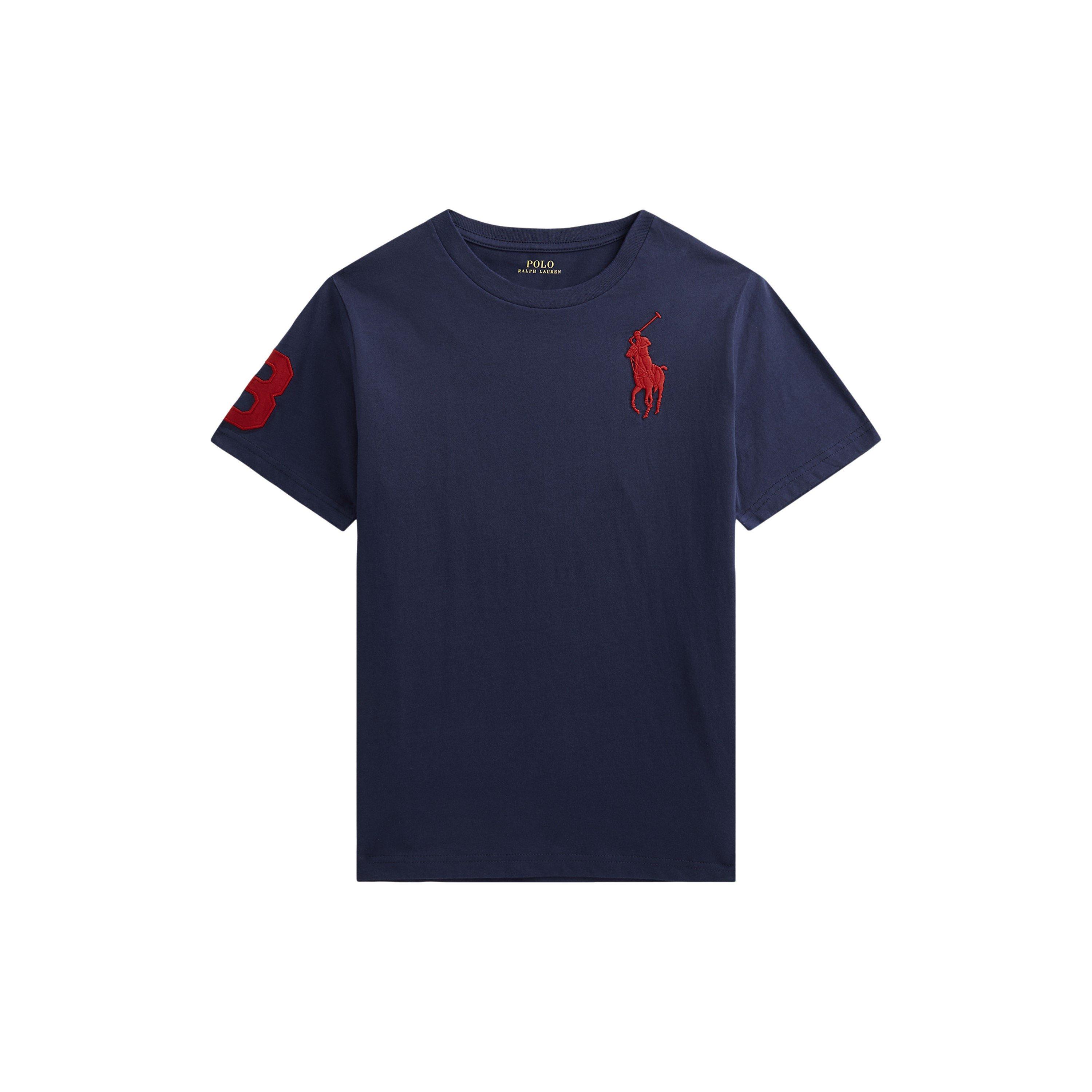 Polo Ralph Lauren  Refined Navy Kids' Large Logo T-Shirt - 8-9Y/M