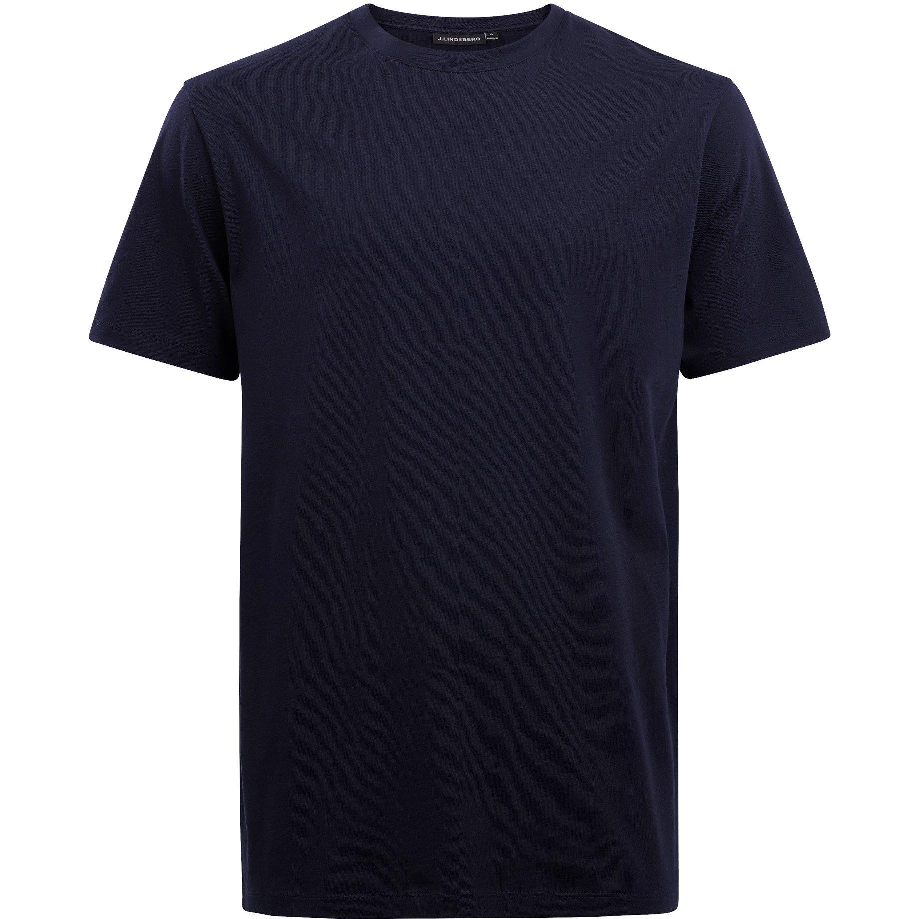 J.LINDEBERG｜SHORT-SLEEVED ROUND NECK T-SHIRTS (Sid Basi Sid Basic T-Shirt / Black – J.Lindeberg