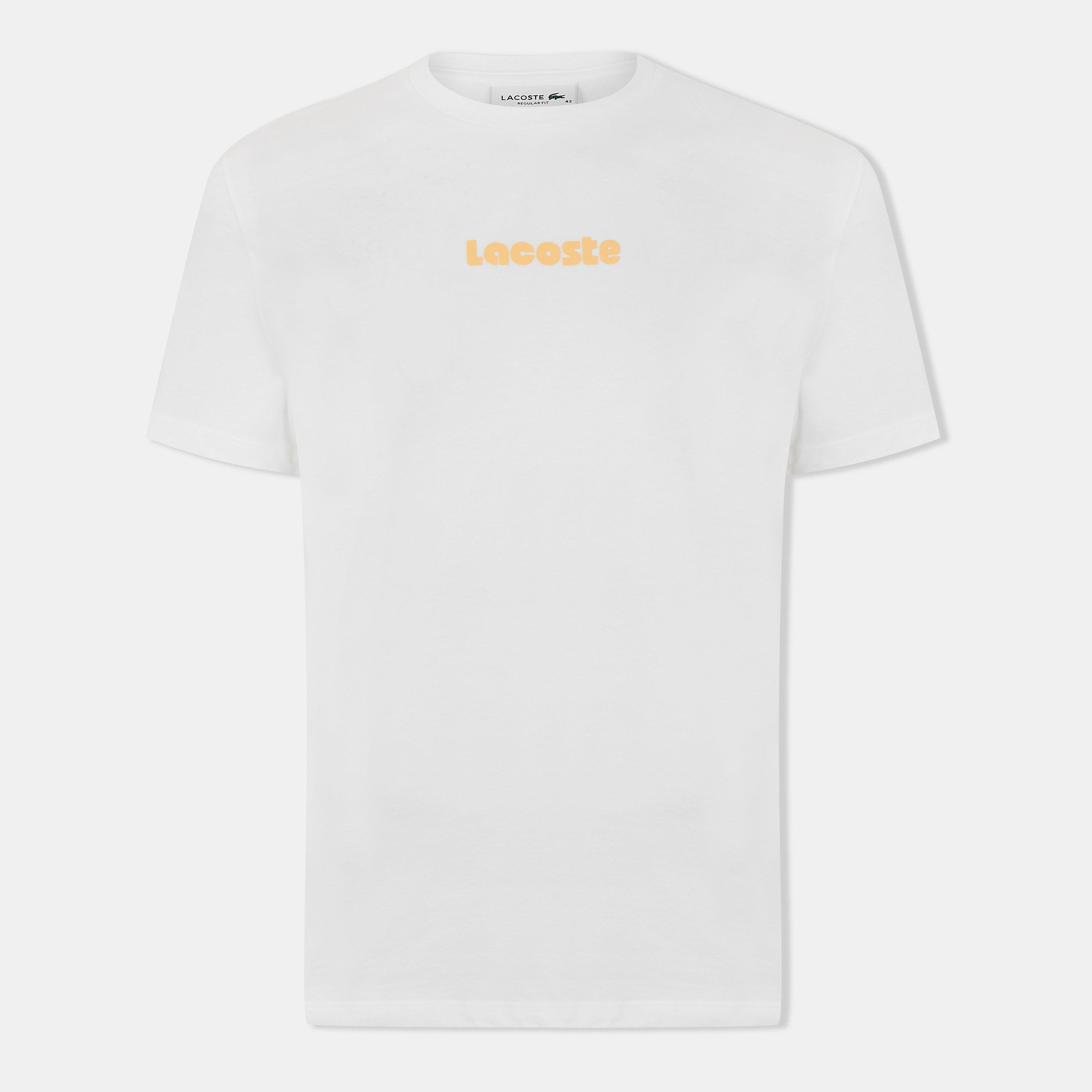 Flour - Lacoste - Men's Vintage Print Oversized T-Shirt - 1