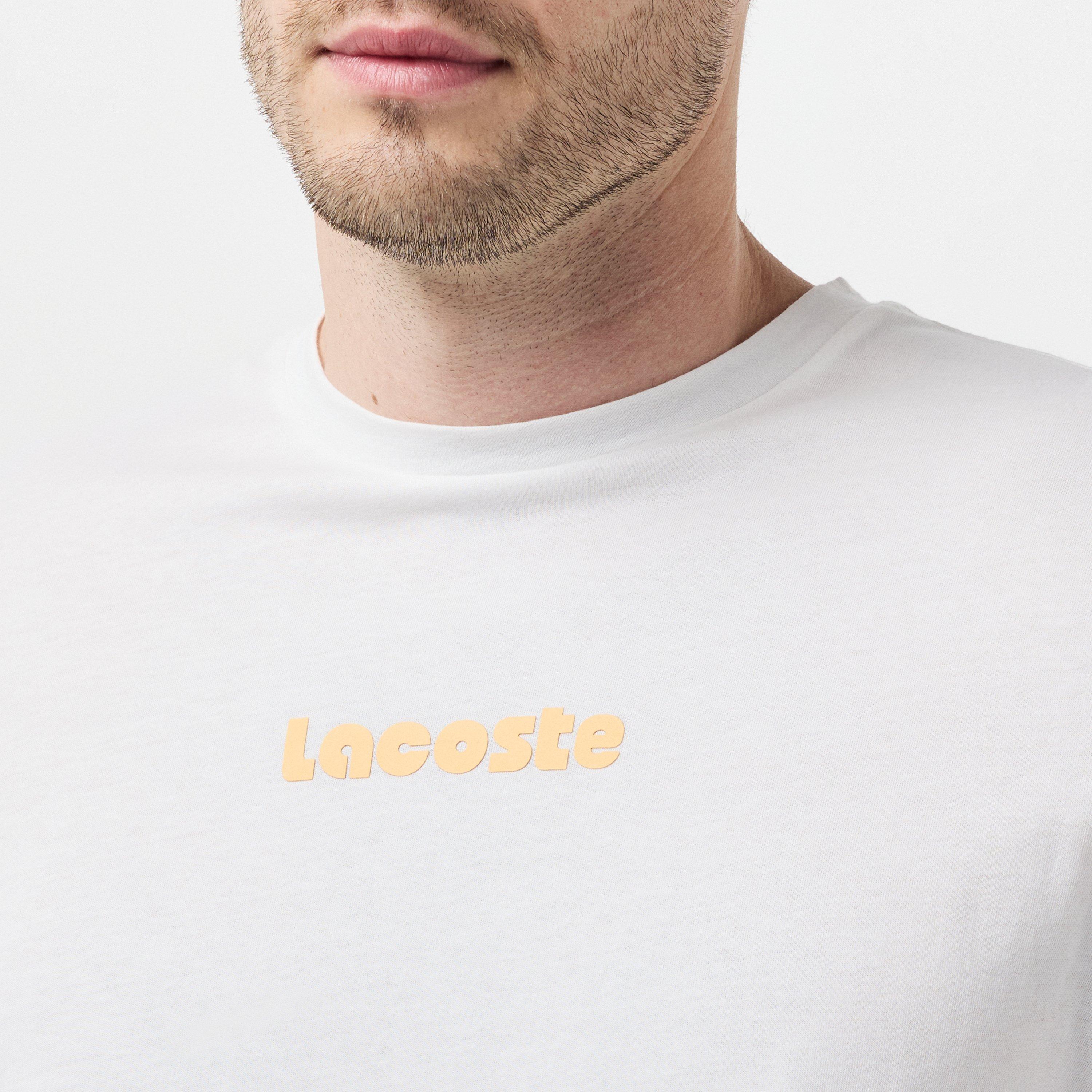 Flour - Lacoste - Men's Vintage Print Oversized T-Shirt - 5