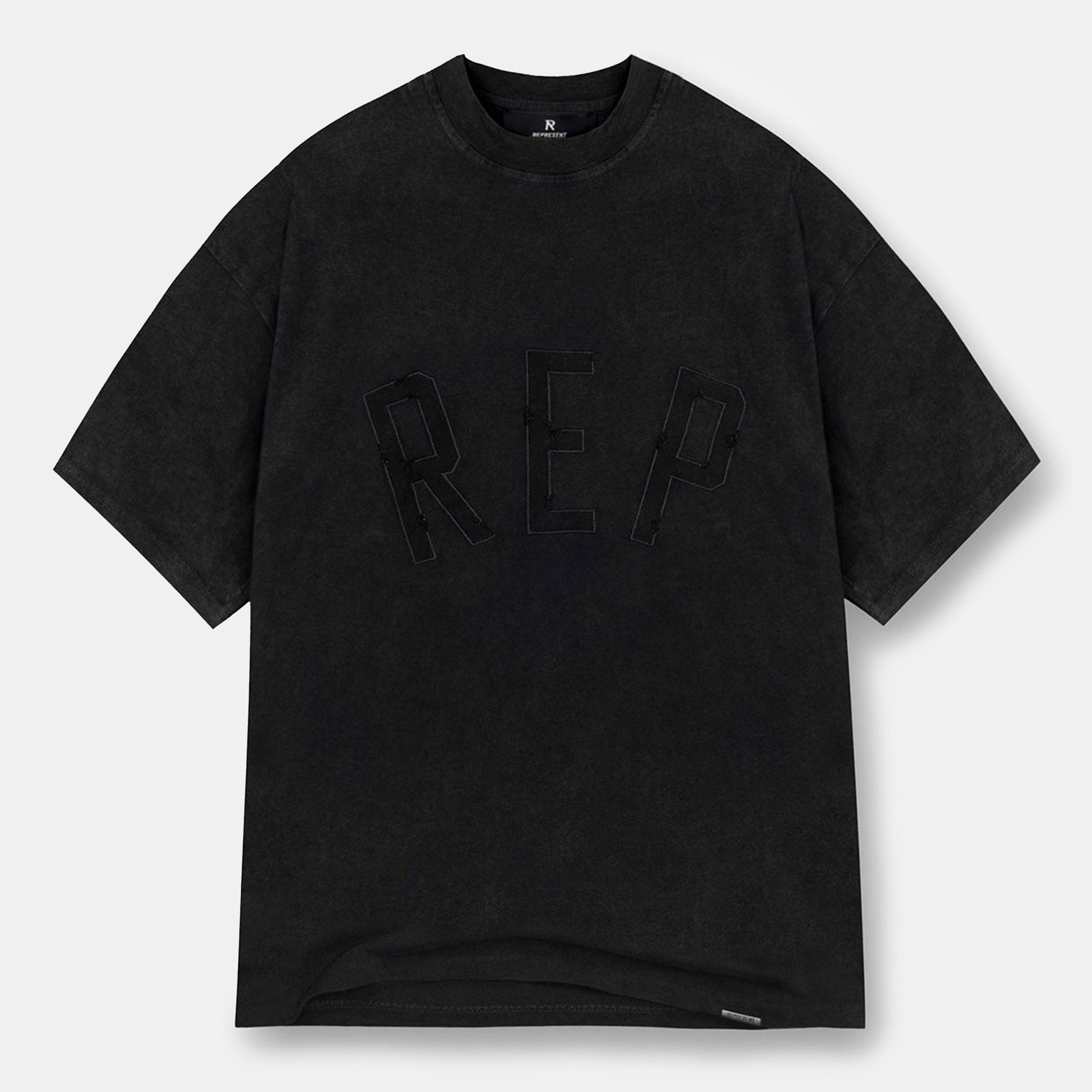 Represent Men's Rep Applique Regular Fit T-Shirt