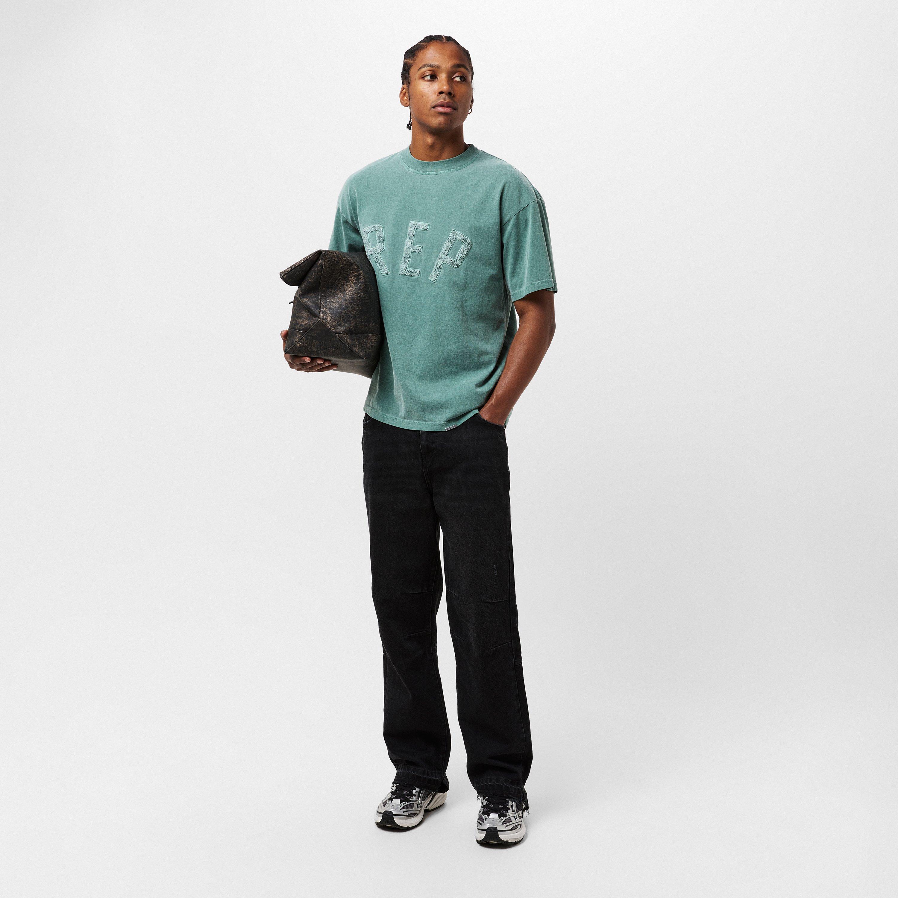 Forest Green - Represent - Men's Rep Applique Regular Fit T-Shirt - 6