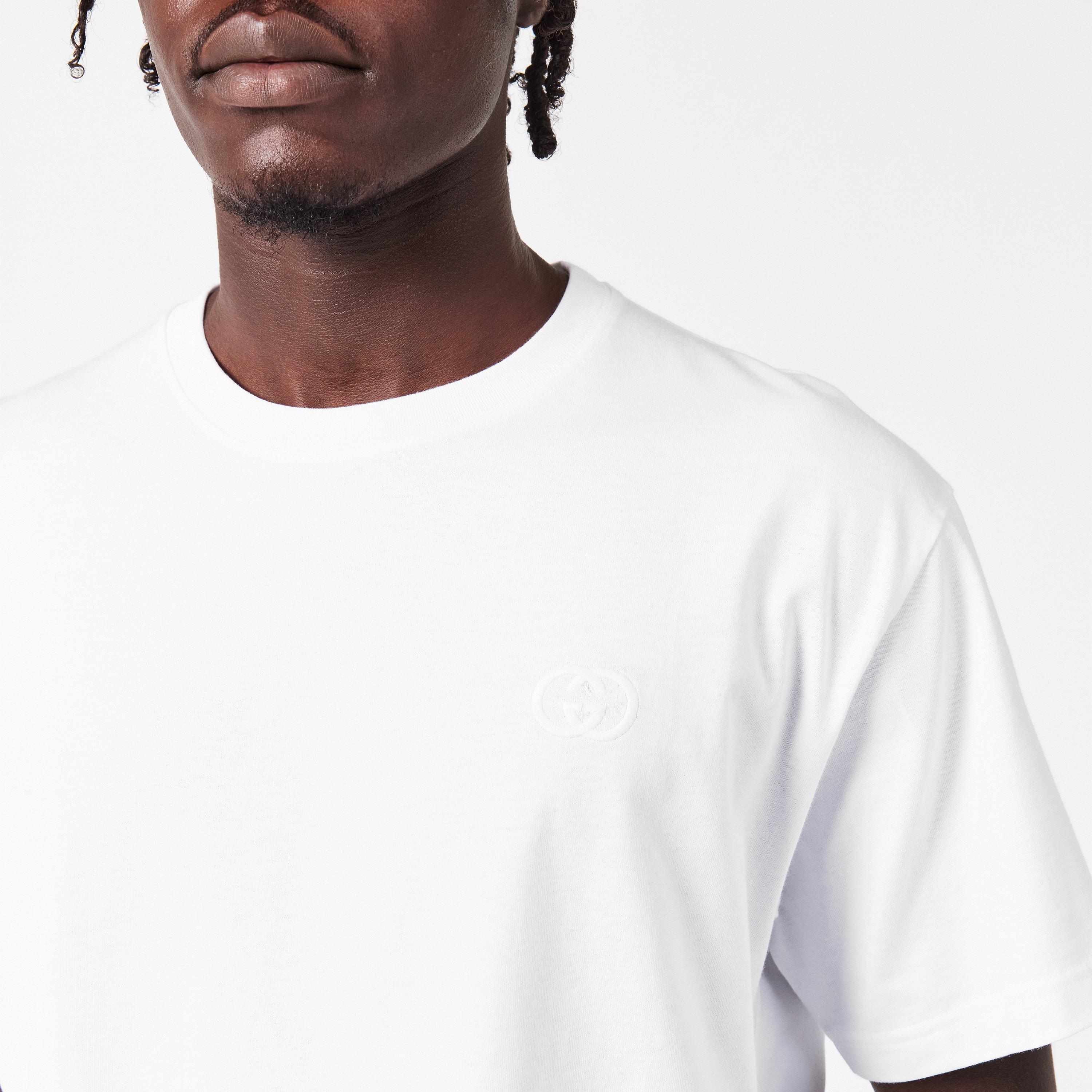 White - Gucci - Men's Cotton Regular Fit T-Shirt - 5