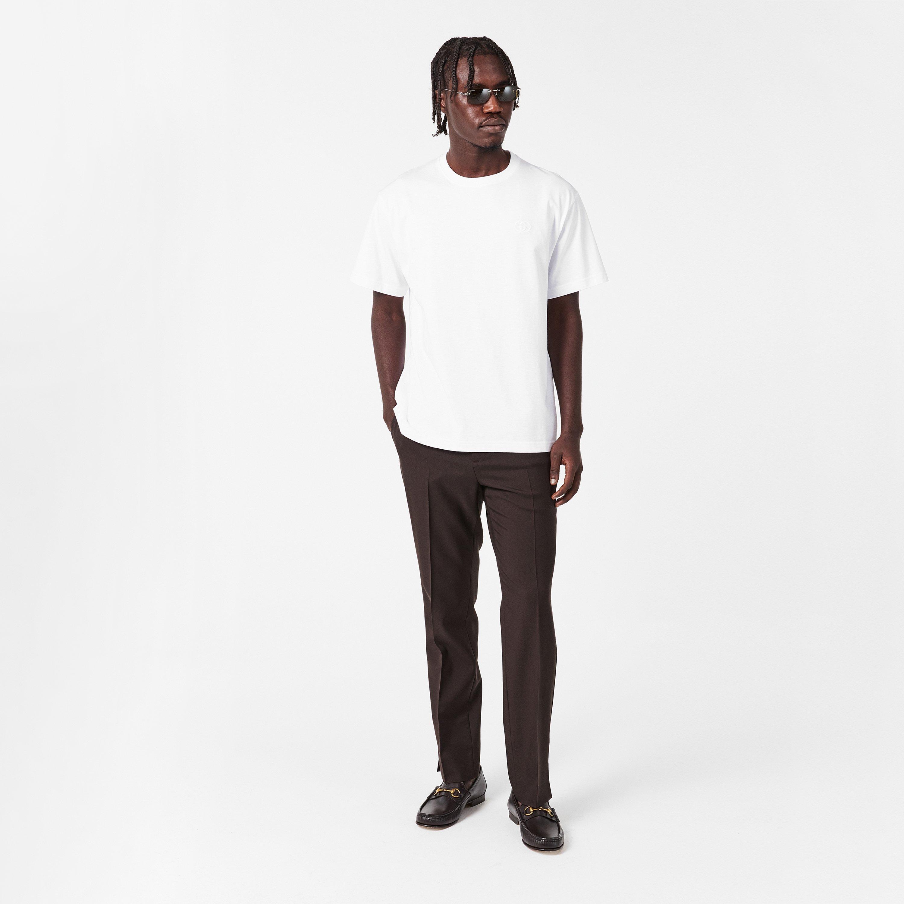 White - Gucci - Men's Cotton Regular Fit T-Shirt - 6