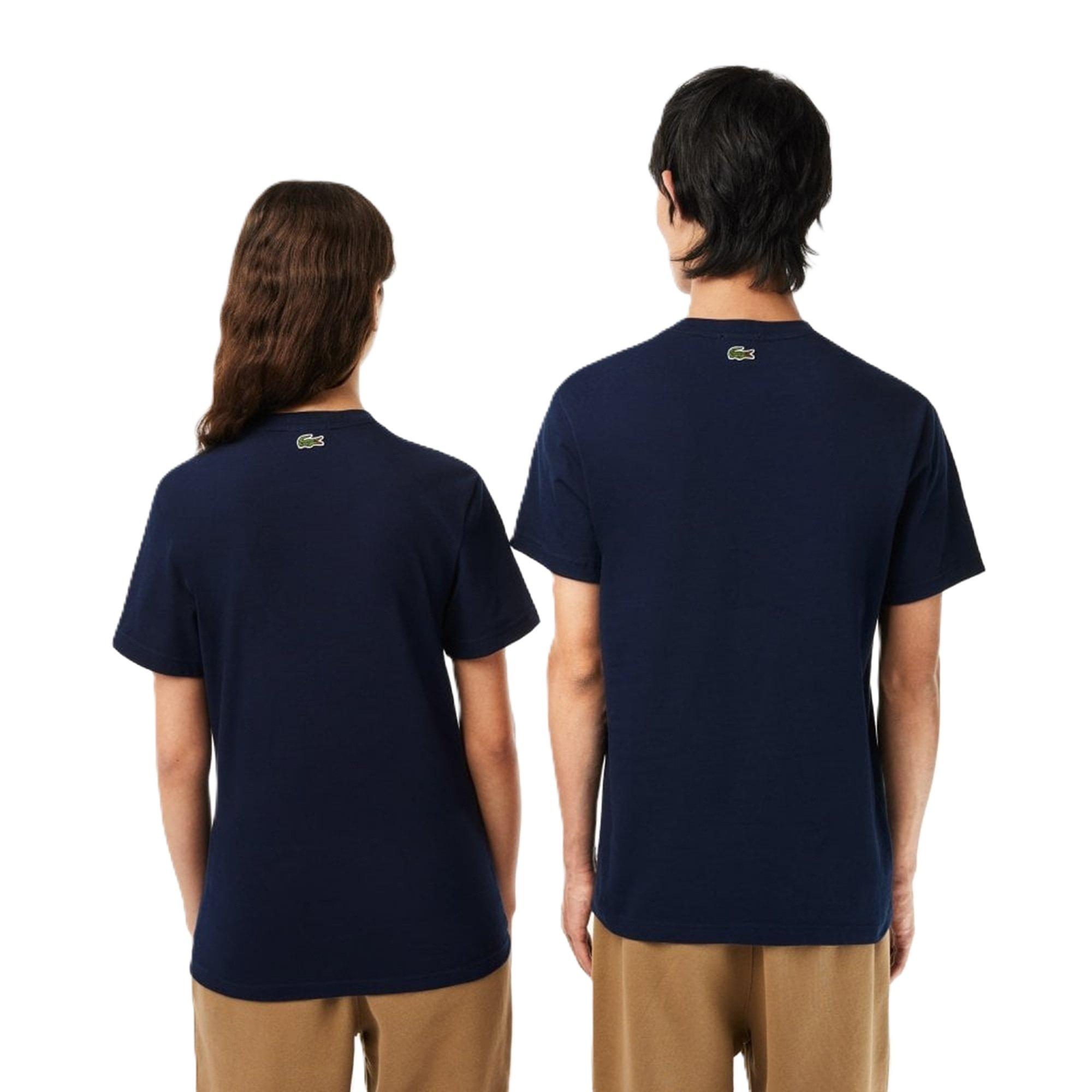 Donkerblauw - Lacoste - Men's Regular Fit T-Shirt - 2